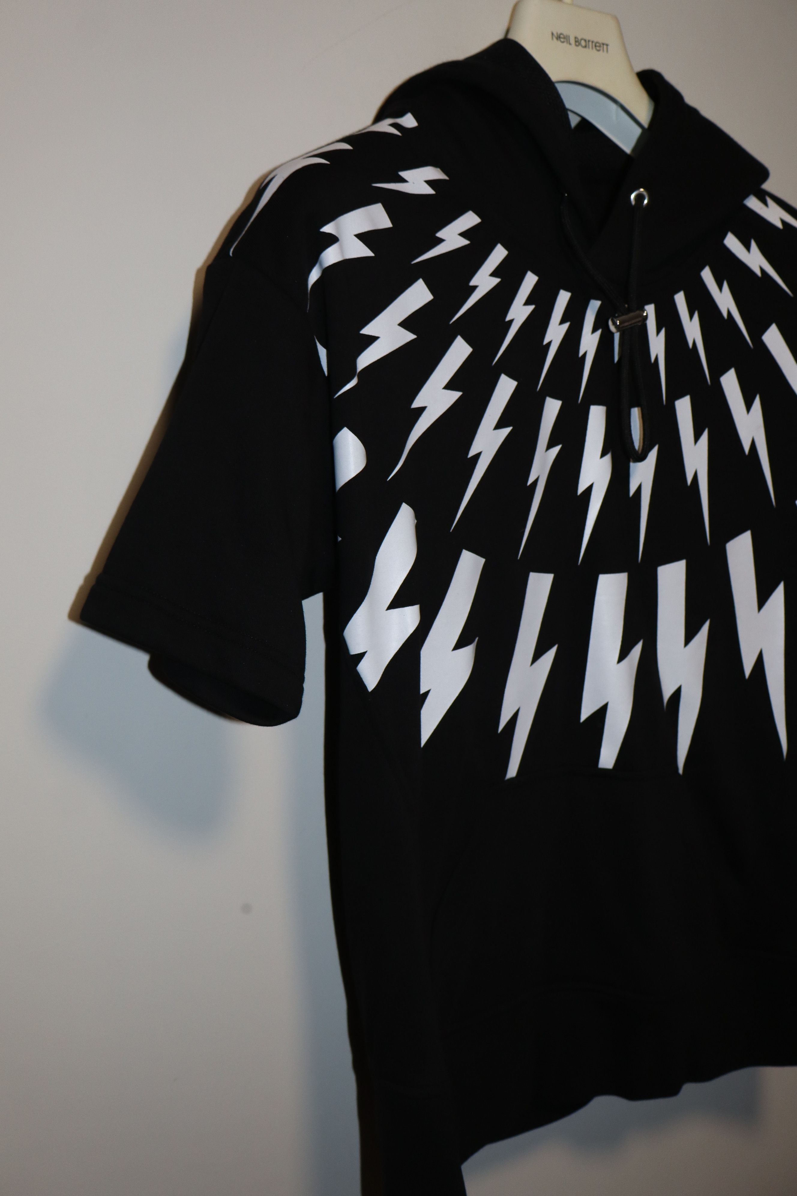 Neil Barrett Oversized hooded t-shirt Size US XXS / EU 40 - 6 Thumbnail