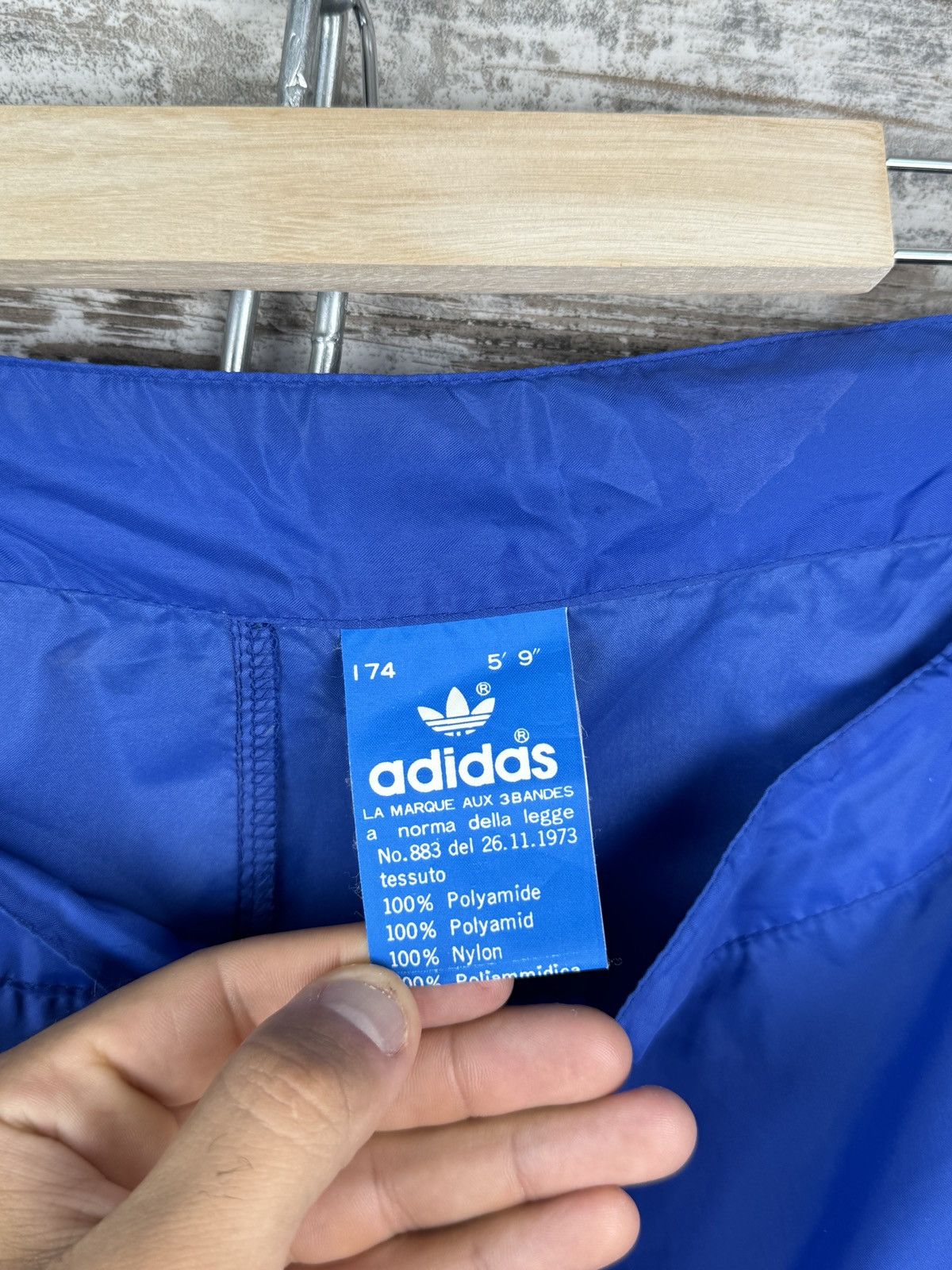 Adidas × Vintage Mens Vintage Adidas stripes pants very rare sweatpants Size US 32 / EU 48 - 16 Thumbnail