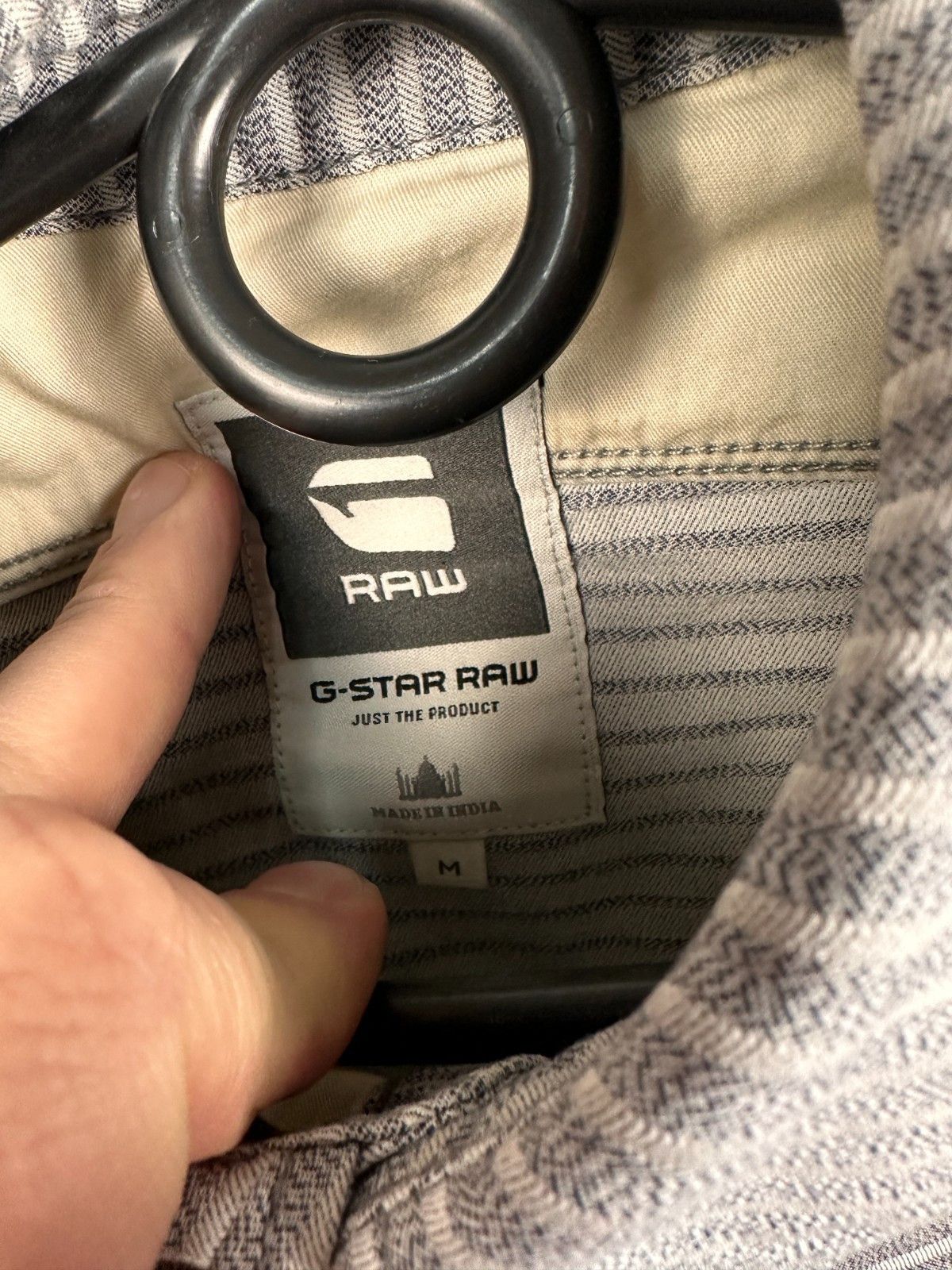 G-Star G-Star Raw Arc 3D Shirt Long Sleeve Buttons Gray Size M Size US M / EU 48-50 / 2 - 5 Thumbnail