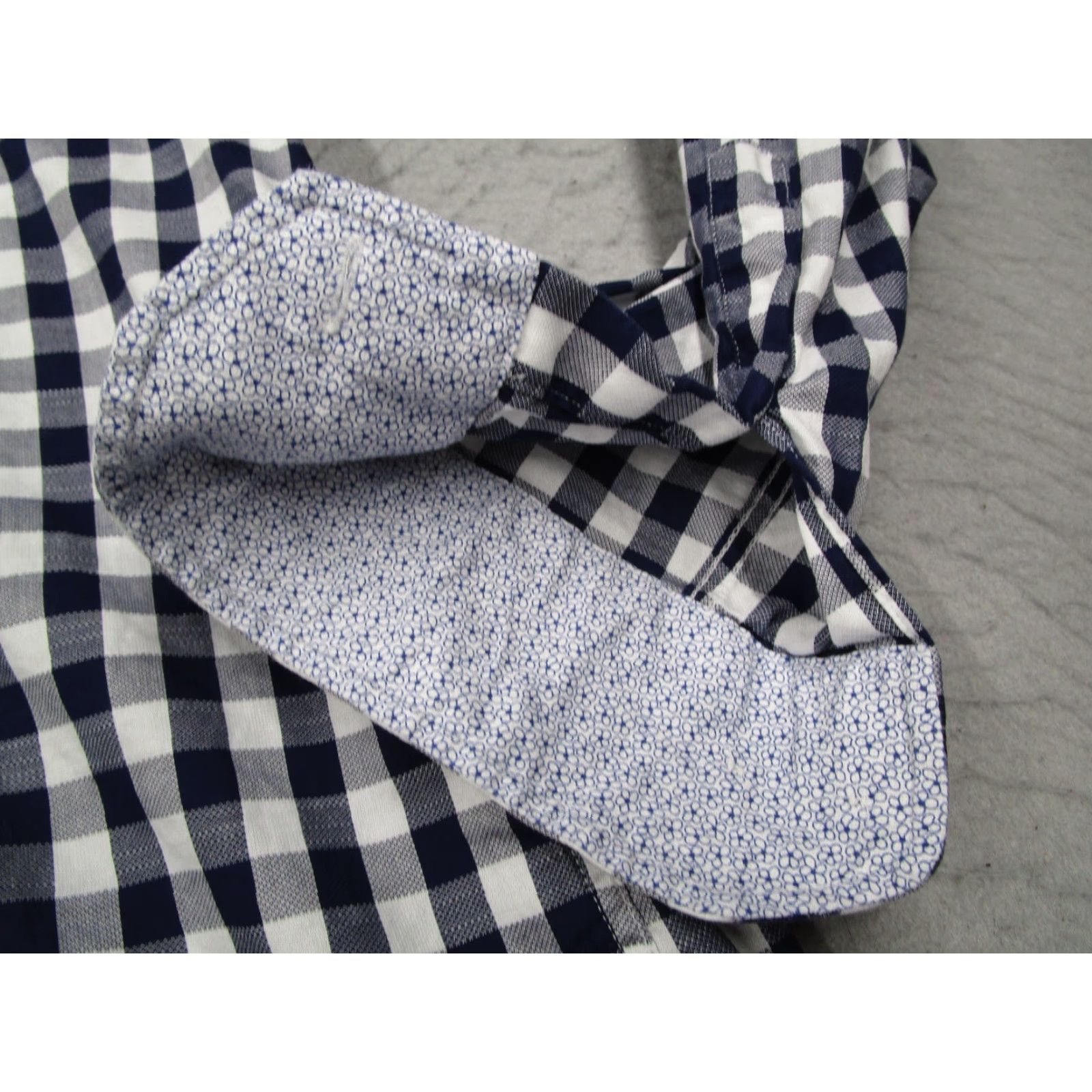 Vintage VINTAGE Mirto Shirt Mens XL Blue White Gingham Check Button-Down Classic Spain 1956" Size US XL / EU 56 / 4 - 3 Thumbnail