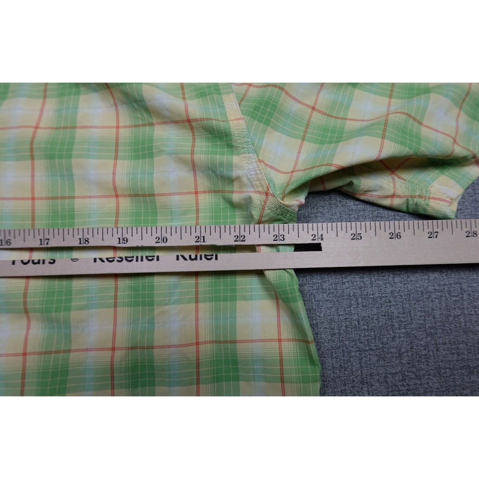 Orvis Orvis Shirt L Green Plaid Button-Up Lightweight Breathable Casual Workwear Mens Size US L / EU 52-54 / 3 - 5 Thumbnail