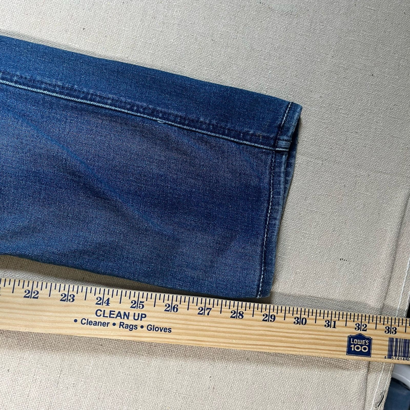7 For All Mankind 7 For All Mankind Jeans Womens 27 Blue Modern Straight Denim Size 27" / US 4 / IT 40 - 5 Thumbnail
