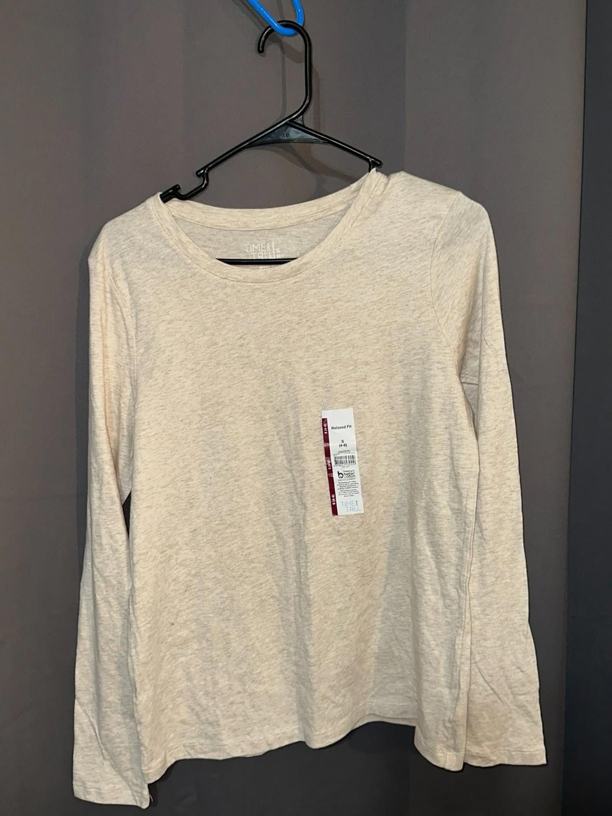 Designer Time and Tru-long-sleeve Relaxed Fit tee S Size S / US 4 / IT 40 - 1 Thumbnail