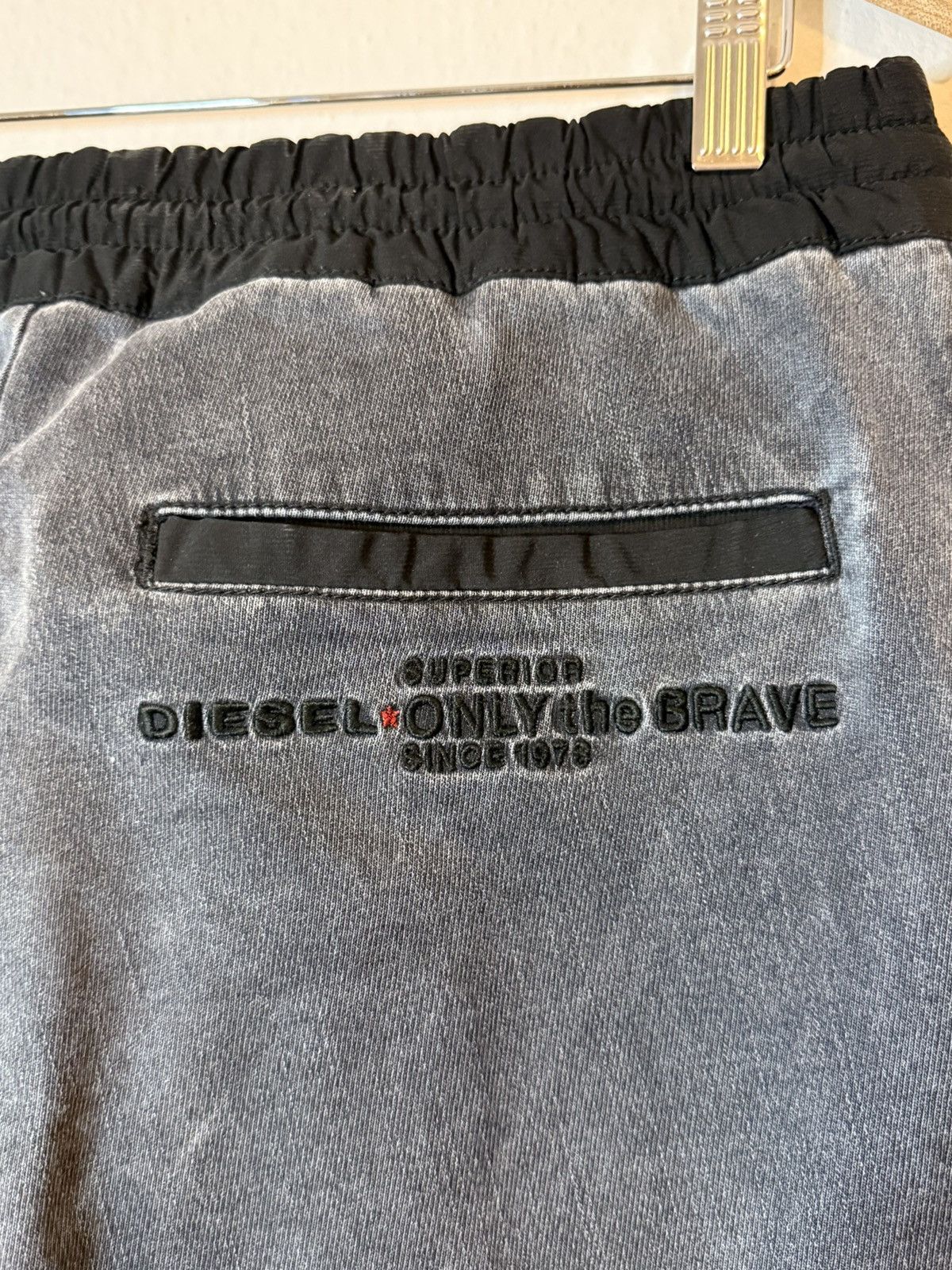 Diesel Vintage Rare Archive Diesel Denim + Sweatpants Hybrid Size US 30 / EU 46 - 6 Thumbnail