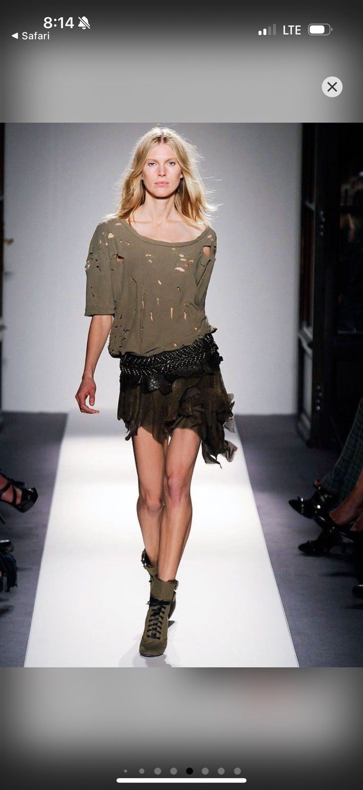Balmain Balmain SS10 Bullet / Distressed Thermal Shirt Decarnin Size US M / EU 48-50 / 2 - 8 Thumbnail