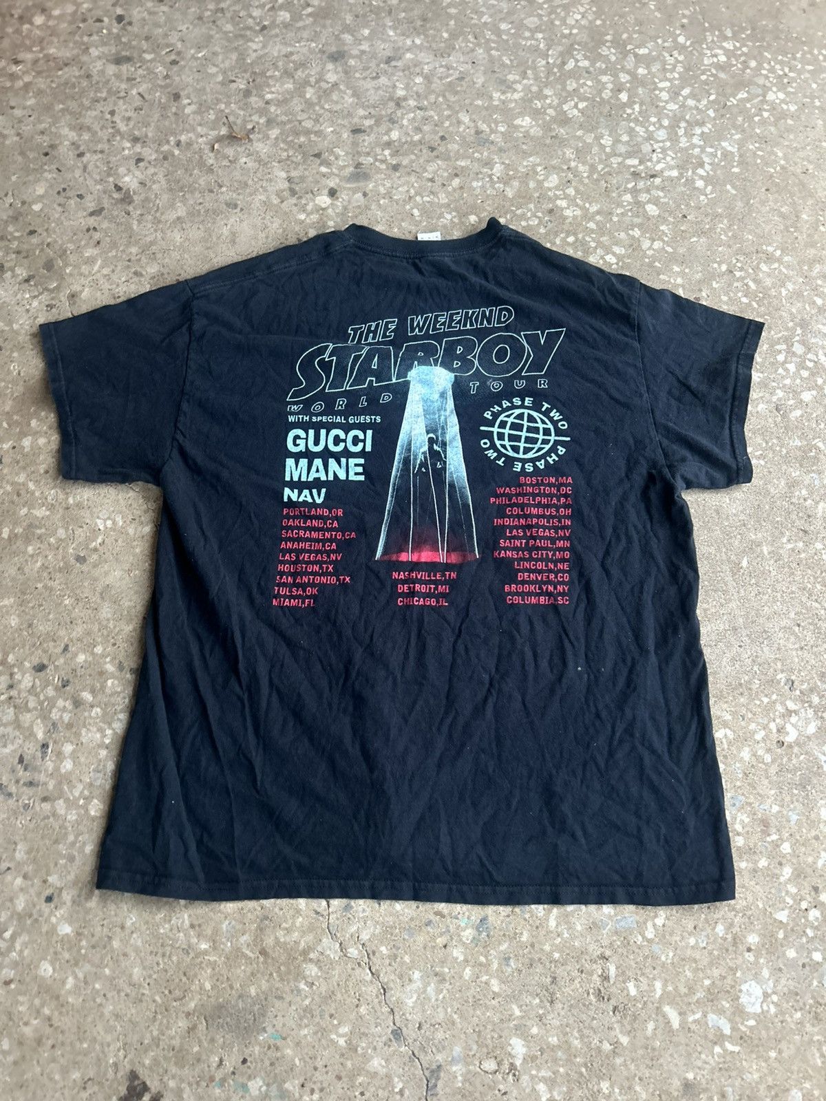 Gildan Weekend XO starboy tour tee Size US XL / EU 56 / 4 - 2 Thumbnail