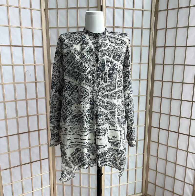 Dior Dior Multicolor Women's Shirt Size S 0089 Size S / US 4 / IT 40 - 1 Thumbnail