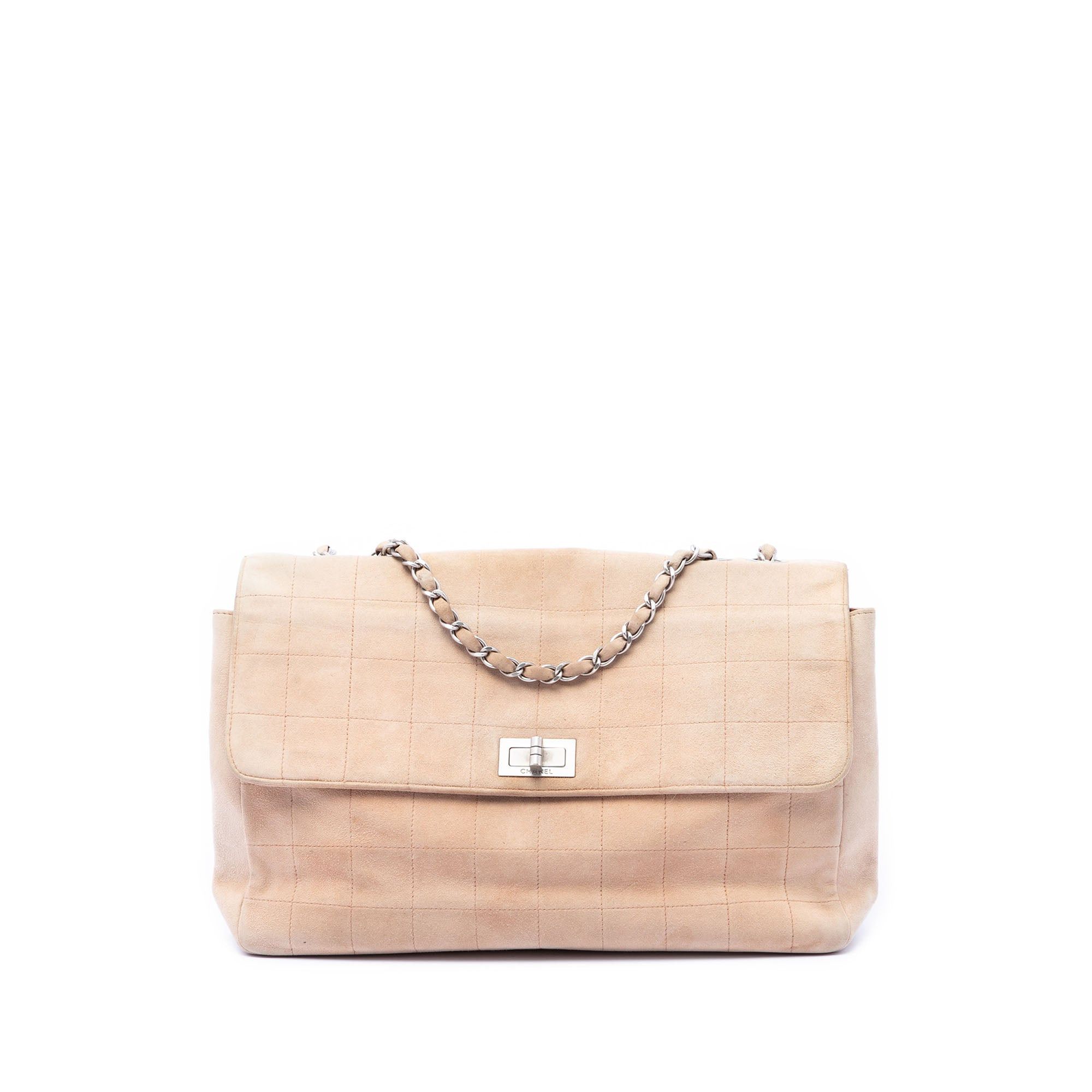 Chanel Choco Bar Suede Mademoiselle Turnlock Flap Size ONE SIZE - 1 Thumbnail
