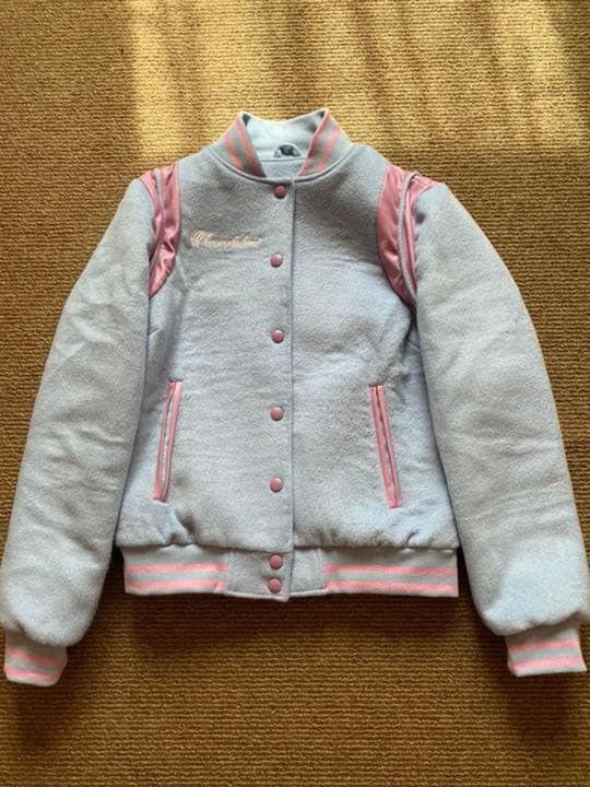Whensmokeclears Handmade Leather + Felt Bomber Jacket (WhenSmokeClears) Size US XL / EU 56 / 4 - 5 Thumbnail