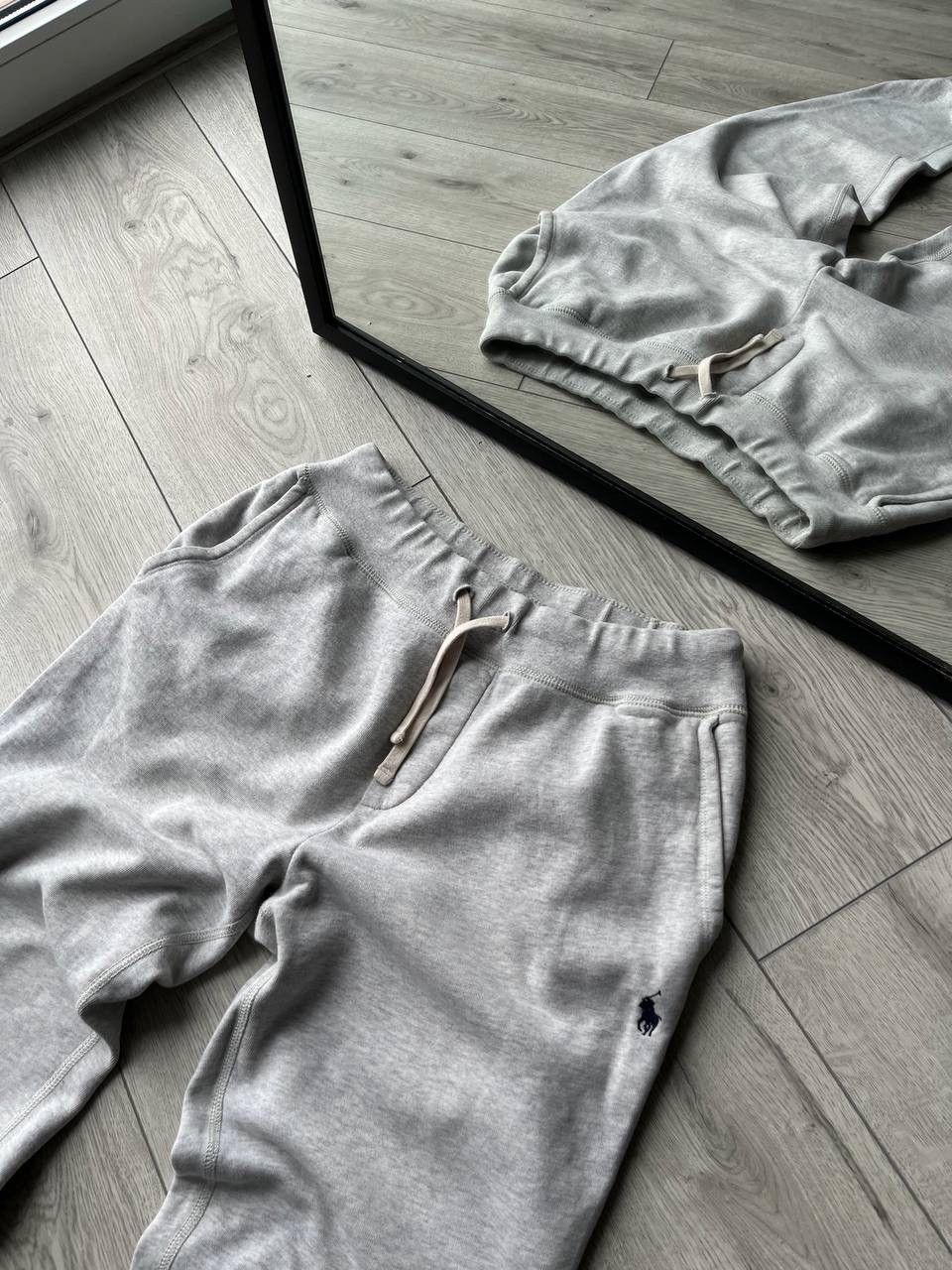 Polo Ralph Lauren Vintage Polo Ralph Lauren Cotton Grey Trackpants S Rare Size US 31 - 2 Thumbnail