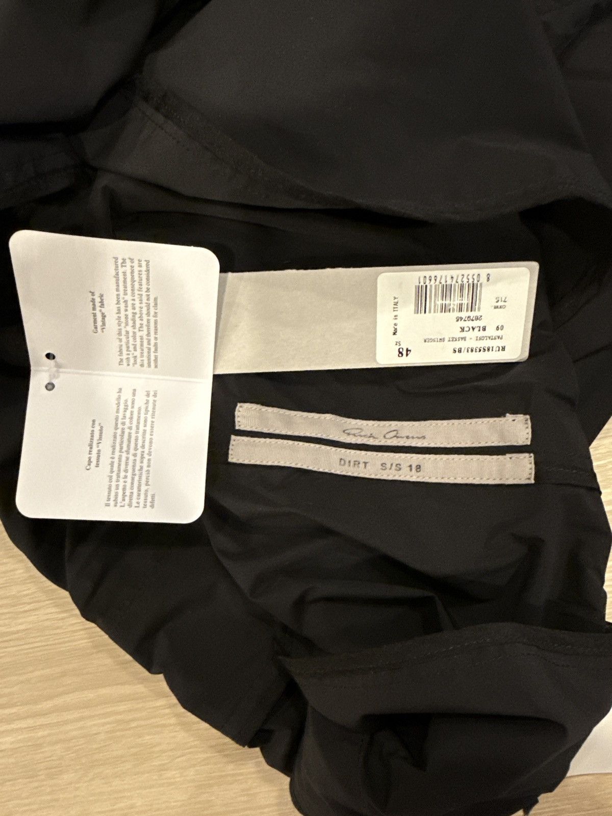 Rick Owens SS 2018 Rick Owens Basket Stretch-Shell Shorts Size US 38 / EU 54 - 5 Thumbnail