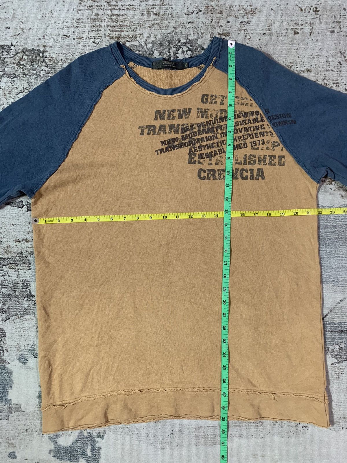 Undefined Poem Distressed Sweatshirt