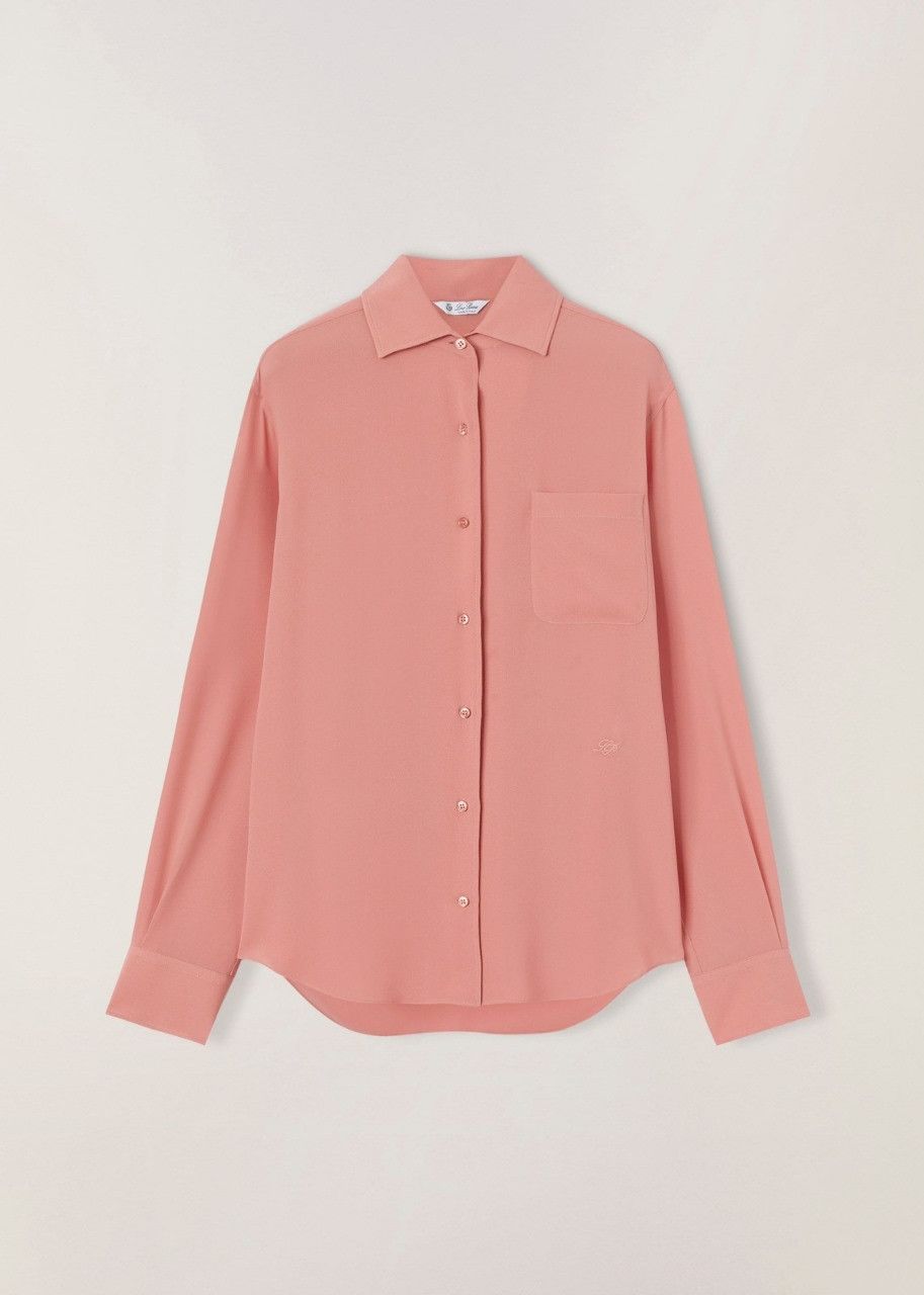 Loro Piana o1srvl11e0524 Shirt in Pink Size M / US 6-8 / IT 42-44 - 1 Thumbnail