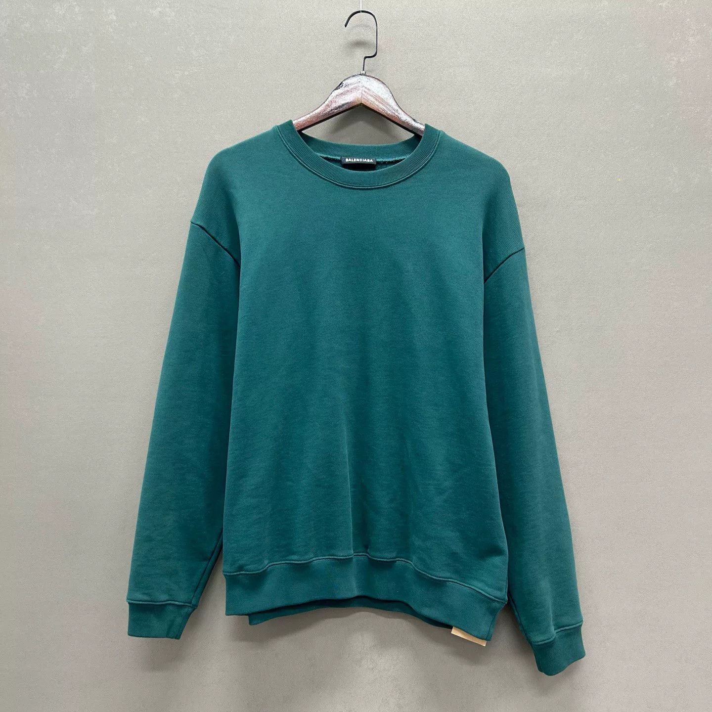 Balenciaga Balenciaga Green Logo Hoodie Size US M / EU 48-50 / 2 - 1 Thumbnail