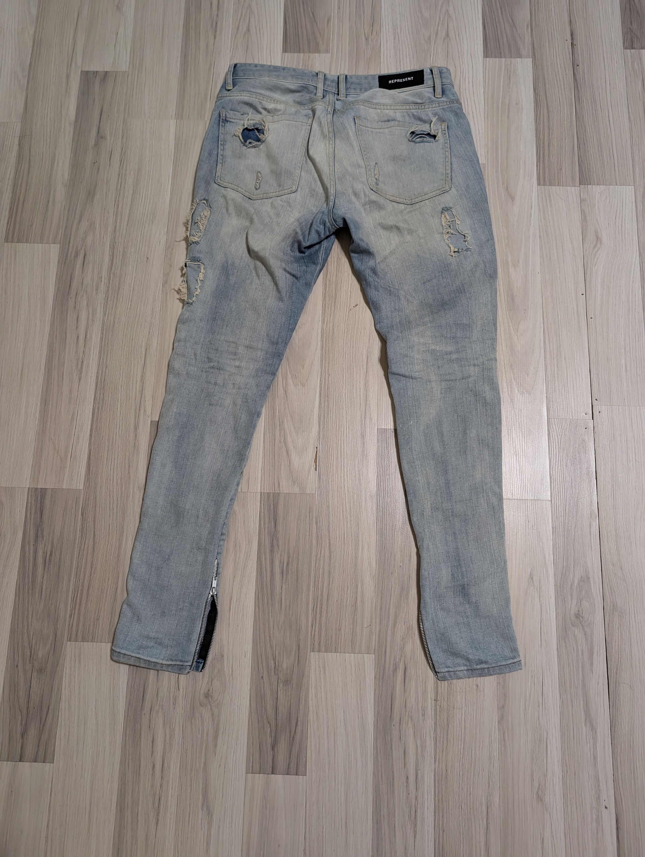 Represent Clo. Biker and regular jeans Size US 32 / EU 48 - 2 Thumbnail
