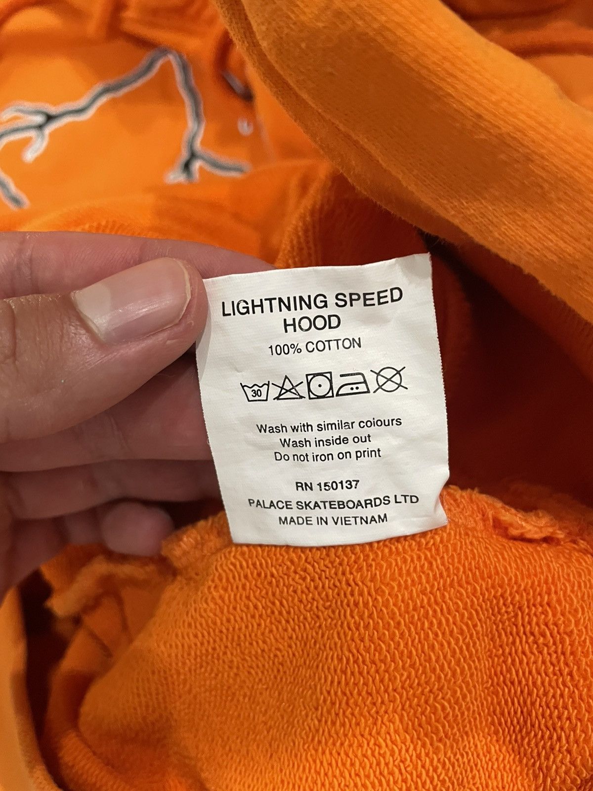 Palace Palace Lightning Speed Hoodie (X-Large) Size US XL / EU 56 / 4 - 5 Thumbnail