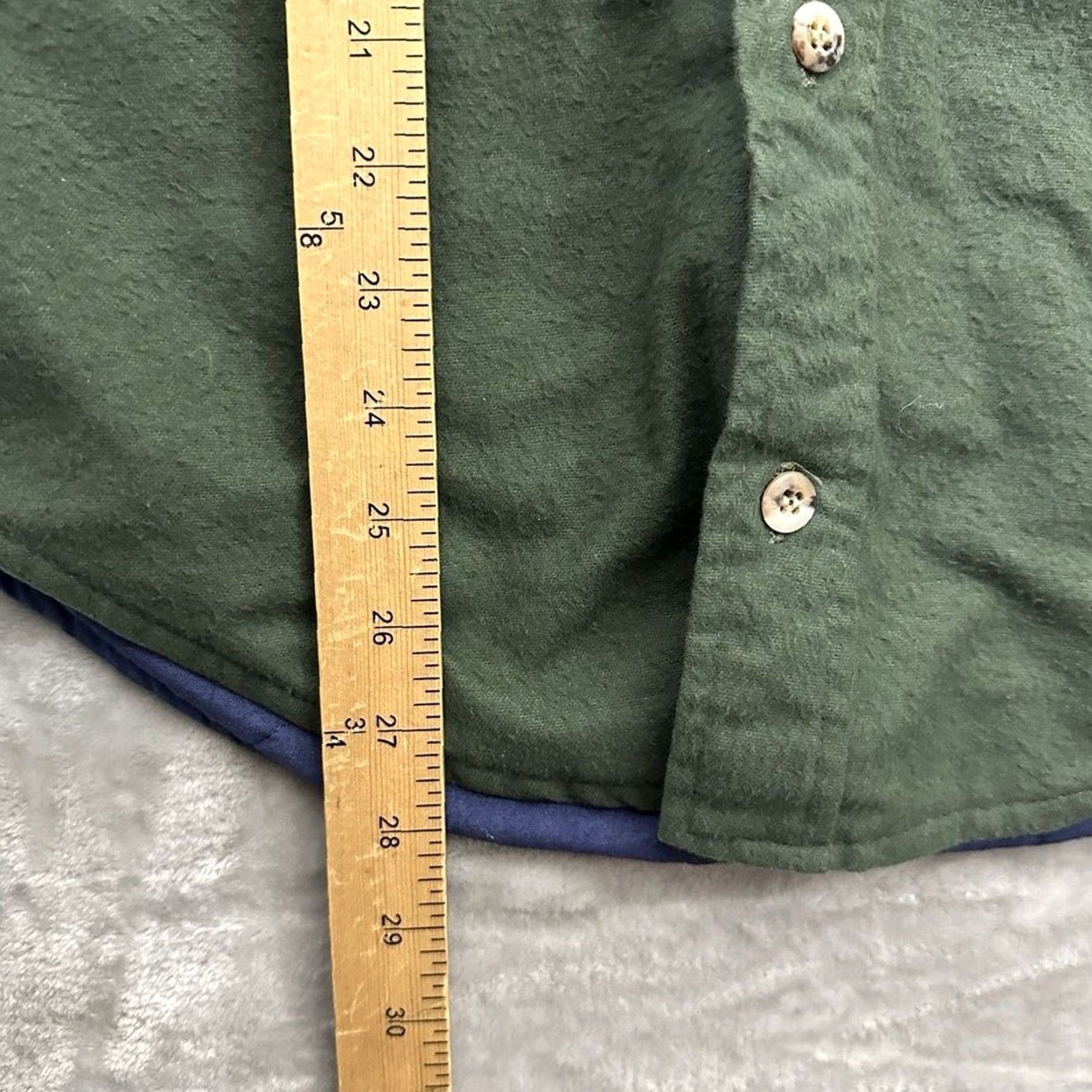 Vintage VINTAGE Cabela's Flannel Jacket Mens Small Green Insulated Lined Button Up Chore Quilted Cotton Jacket Men's S Green Size US S / EU 44-46 / 1 - 7 Thumbnail