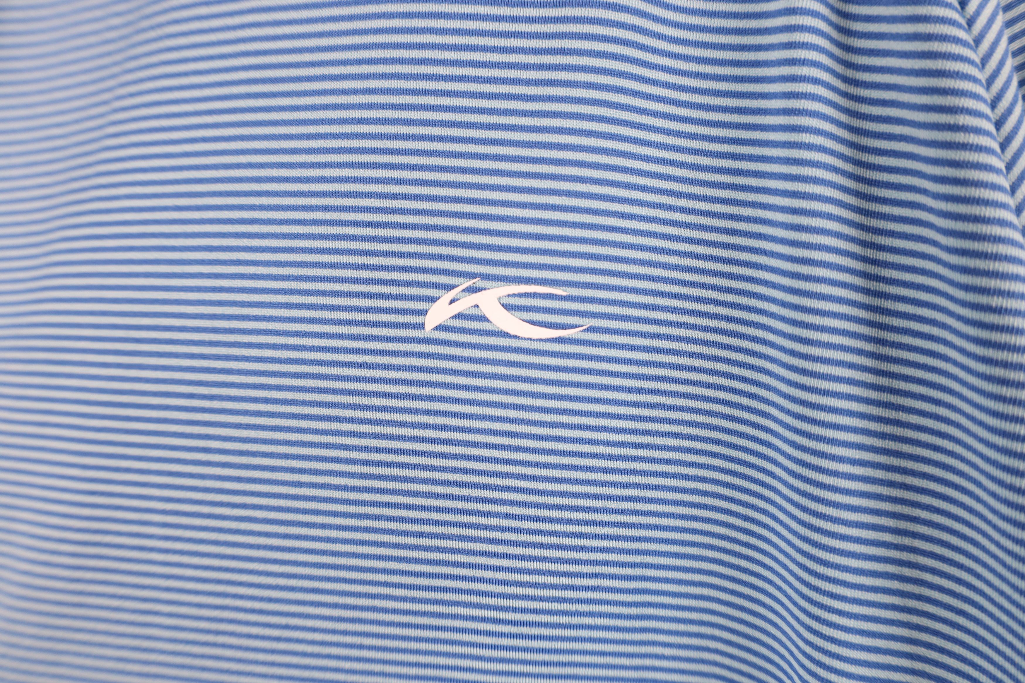 KJUS Kjus Striped Stretch Short Sleeve Golf Polo Shirt Blue Size US L / EU 52-54 / 3 - 11 Thumbnail