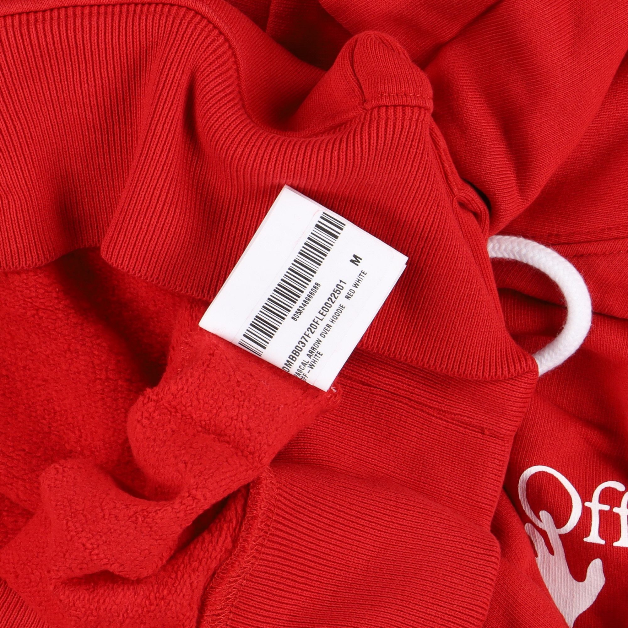 Off-White Red Pascal Skeleton Arrows Oversized Hoodie Size US M / EU 48-50 / 2 - 10 Thumbnail