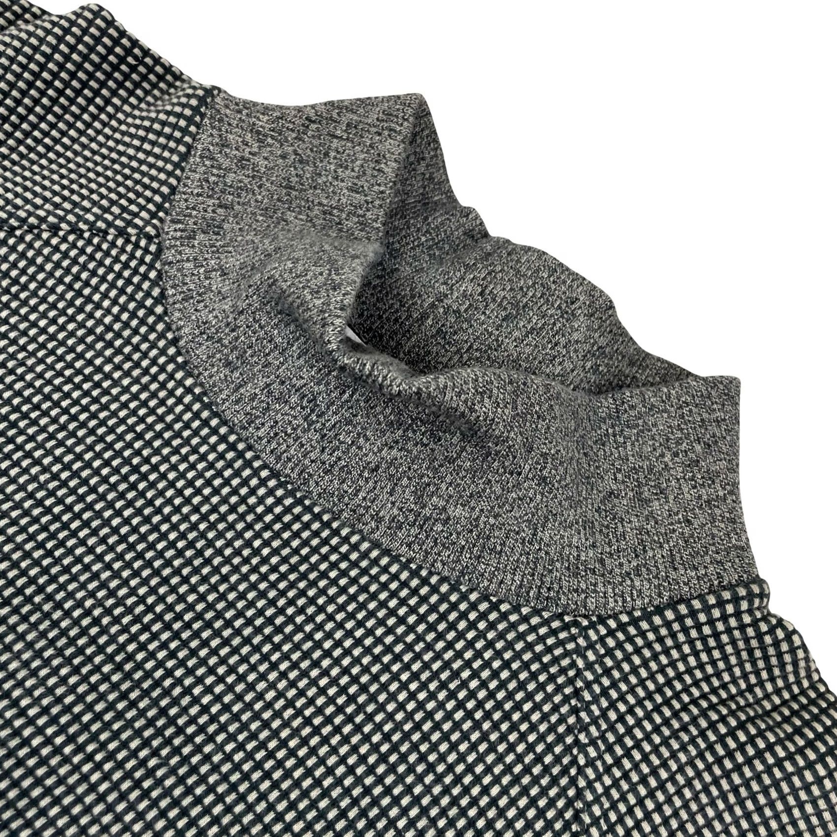 Giorgio Armani VINTAGE Giorgio Armani Men's Sweatshirt Gray Mock Turtleneck Medium Cotton Size US M / EU 48-50 / 2 - 2 Thumbnail