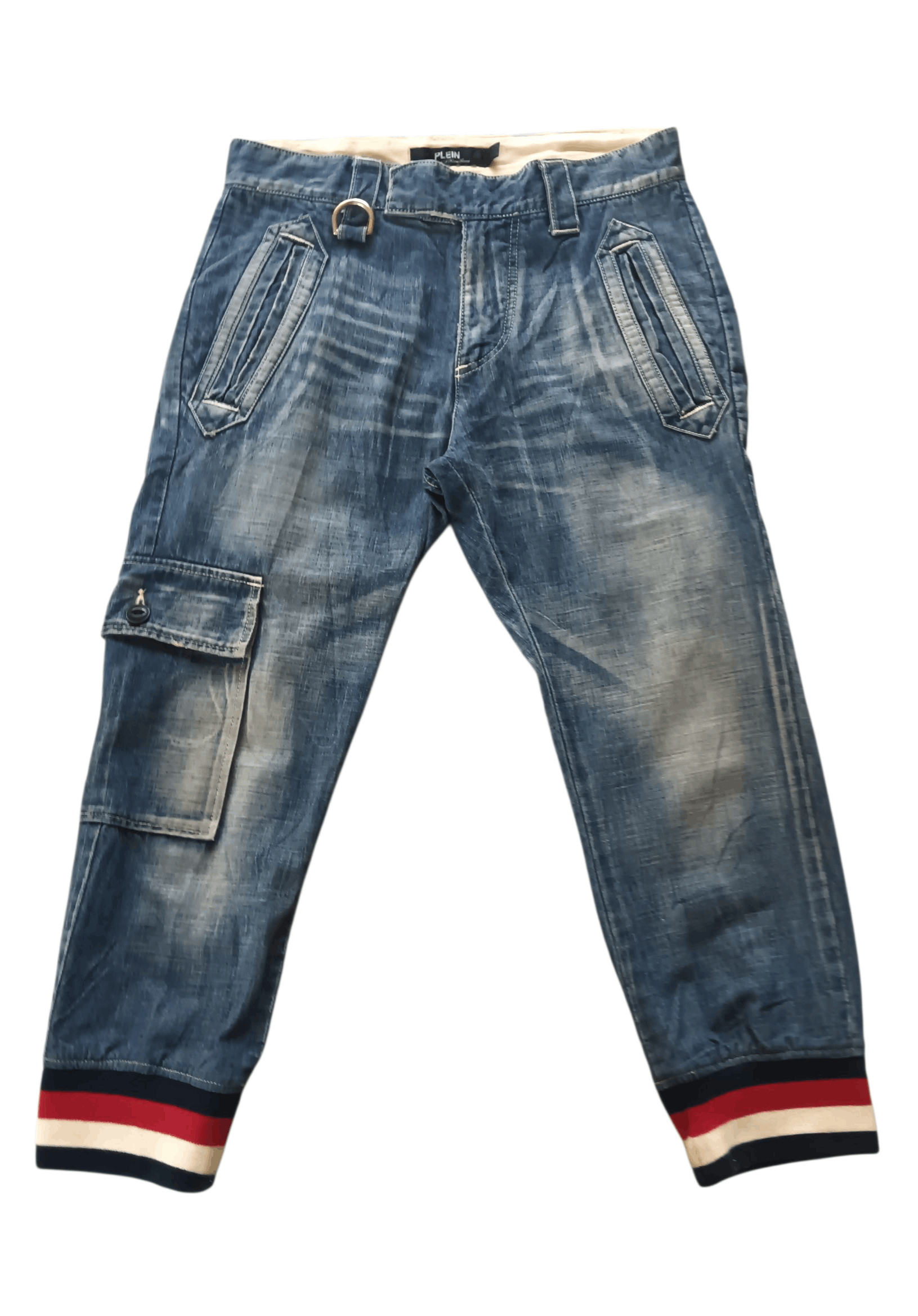 Other Plein Denim Jeans With Cargo Pocket Size US 30 / EU 46 - 1 Thumbnail