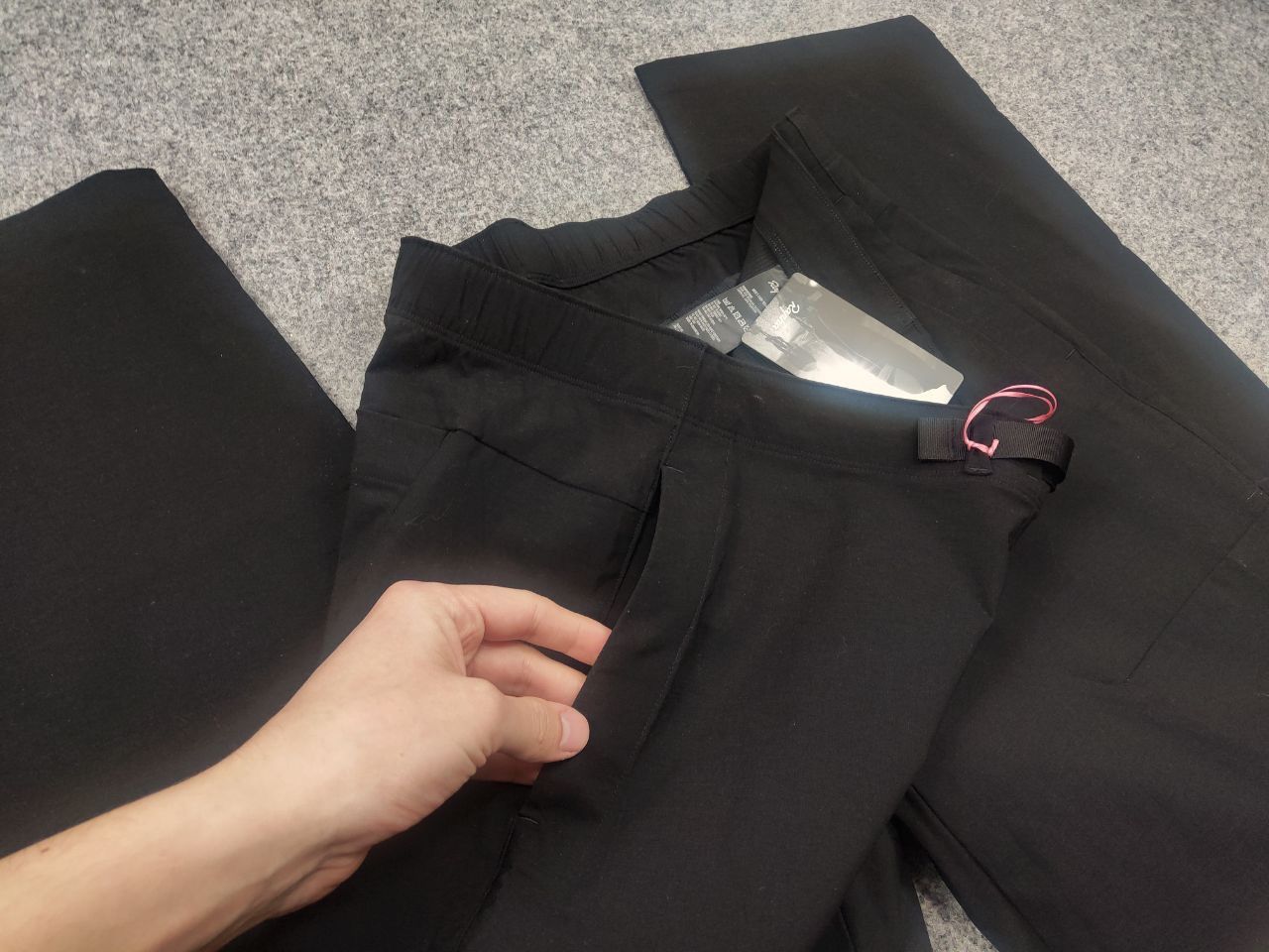 Rapha New Rapha easy Technical Black Trouser Tapered Nylon Pants Size US 36 / EU 52 - 12 Thumbnail