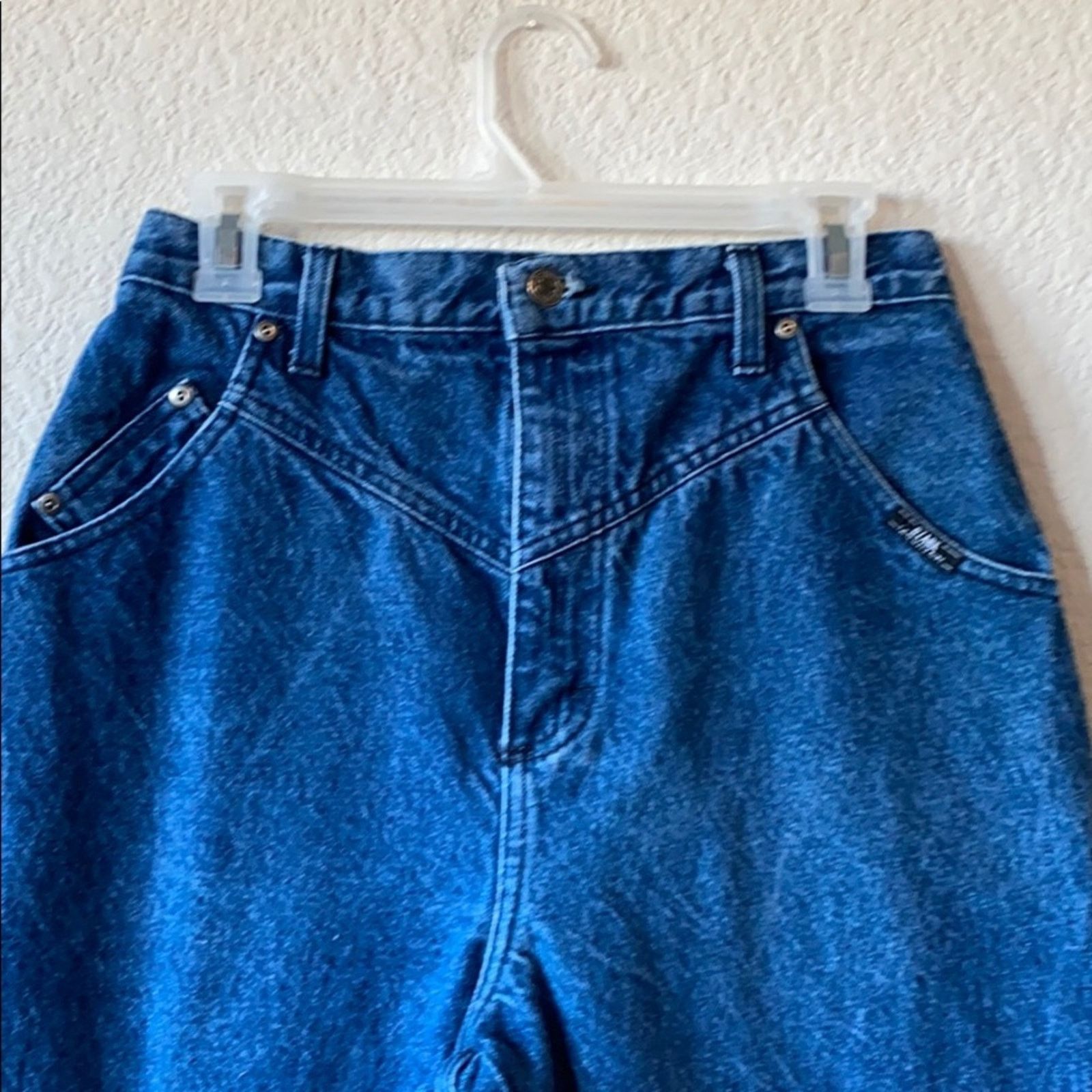 Vintage Vintage Ozark high waisted mom straight leg jean sz 11 80s Size 34" / US 12 / IT 48 - 2 Thumbnail