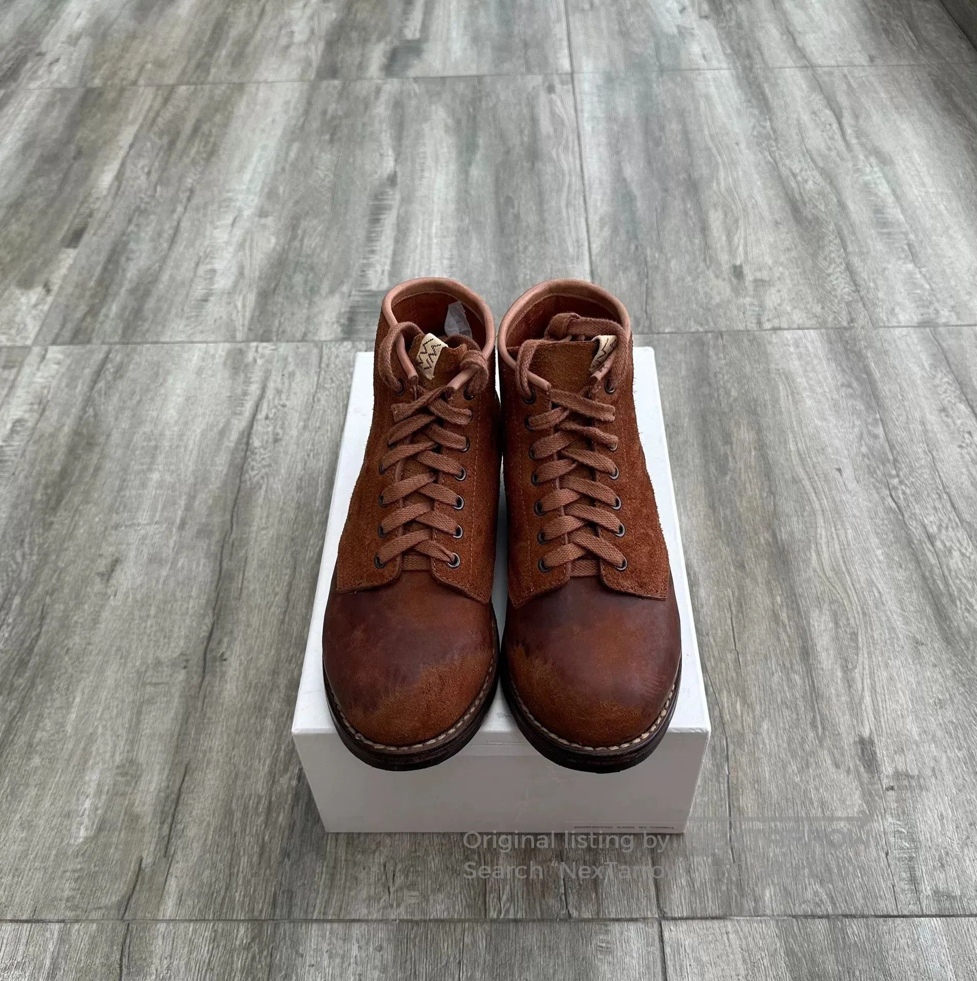 Visvim visvim brigadier boots with leather detailing. Size US 9 / EU 42 - 1 Thumbnail
