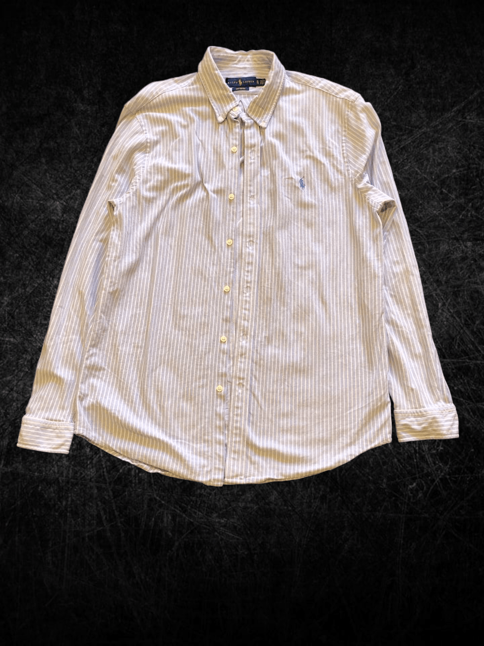 Ralph Lauren KNIT OXFORD Logo Ralph Lauren Striped Shirt Size XL Size US XL / EU 56 / 4 - 1 Thumbnail