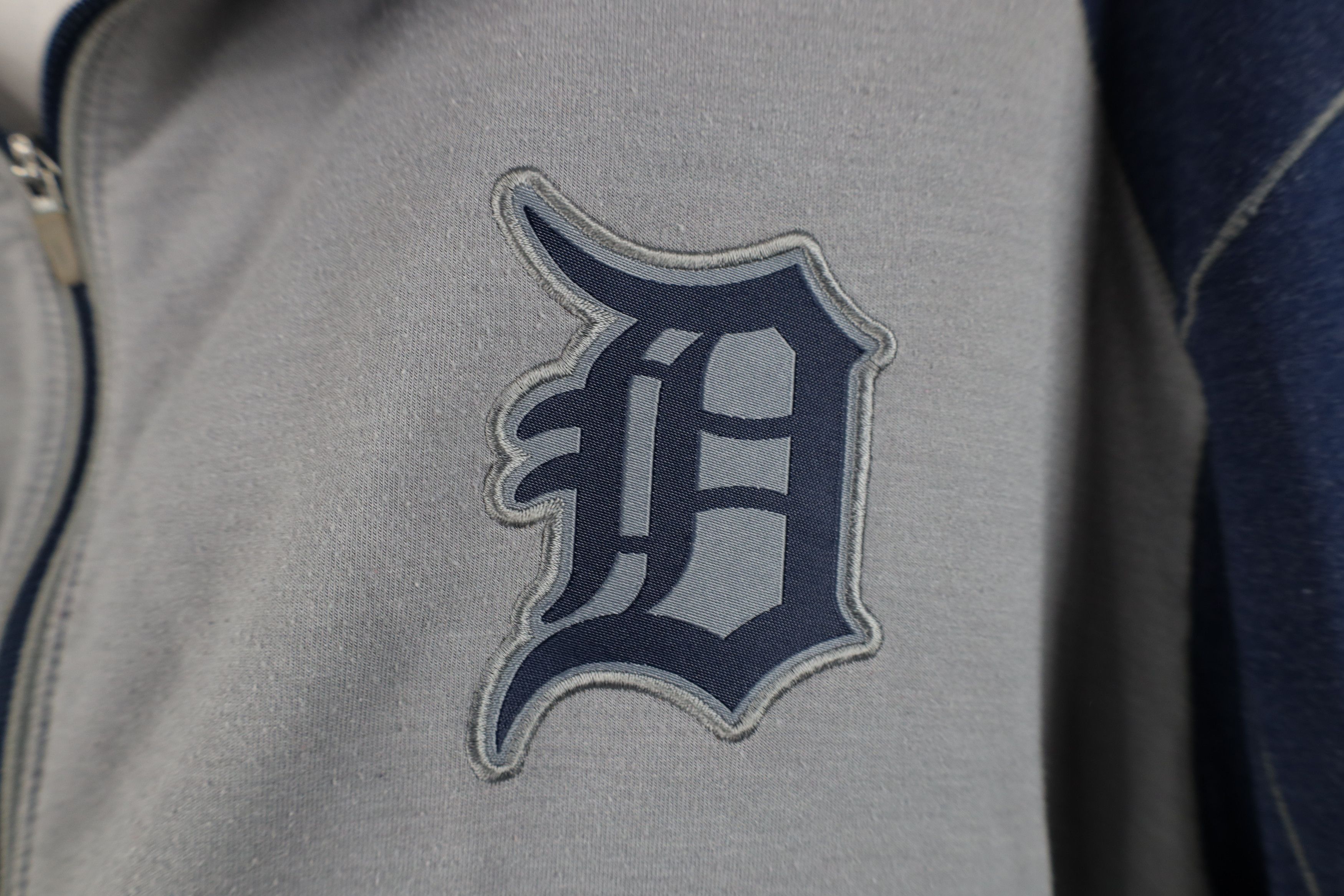 Nike Nike Reflective Detroit Tigers Baseball Half Zip Jacket Size US L / EU 52-54 / 3 - 4 Thumbnail