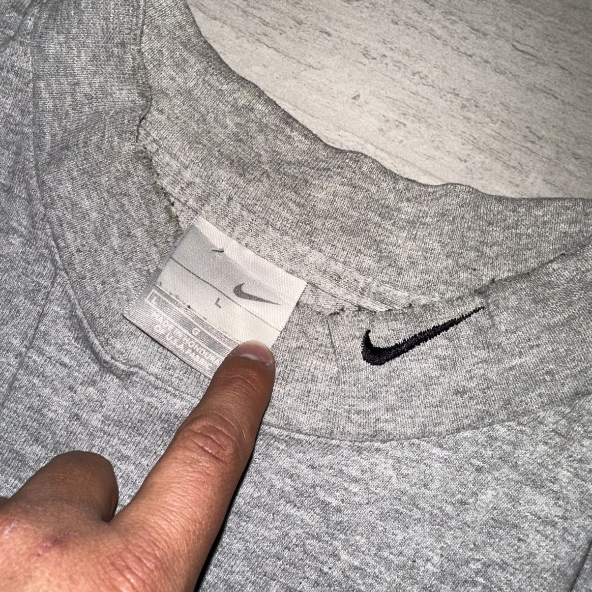 Nike Vintage Nike Mock Neck Longsleeve Size US L / EU 52-54 / 3 - 2 Thumbnail