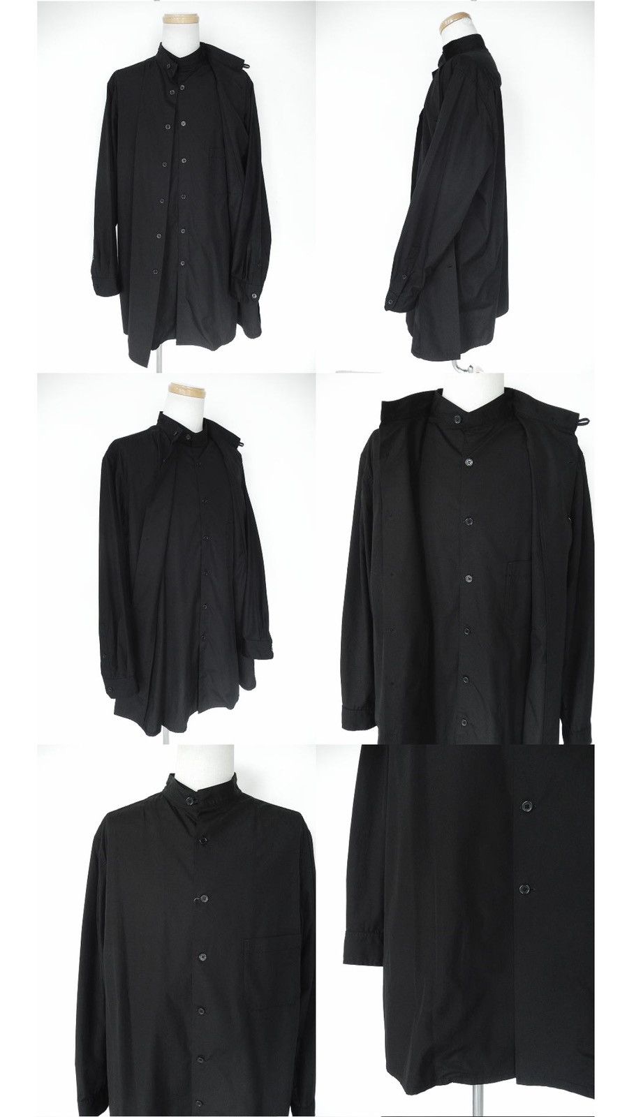 Yohji Yamamoto Yohji Yamamoto 23FW Power of the White Shirt Button Up Size US S / EU 44-46 / 1 - 8 Thumbnail