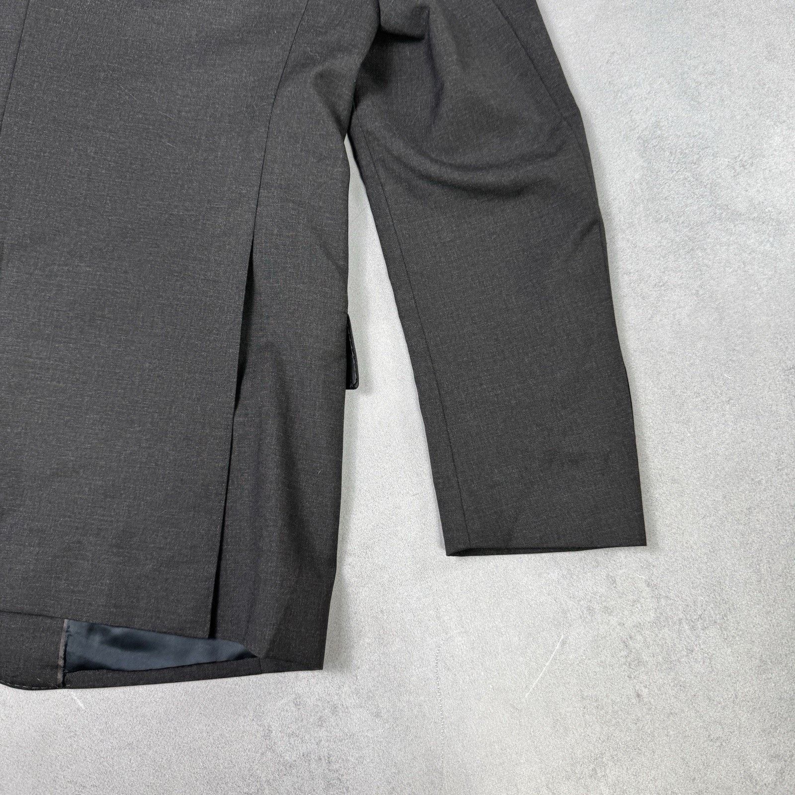 Burberry Burberry Men Wool Blazer Grey Size 50R Size 40R - 21 Thumbnail