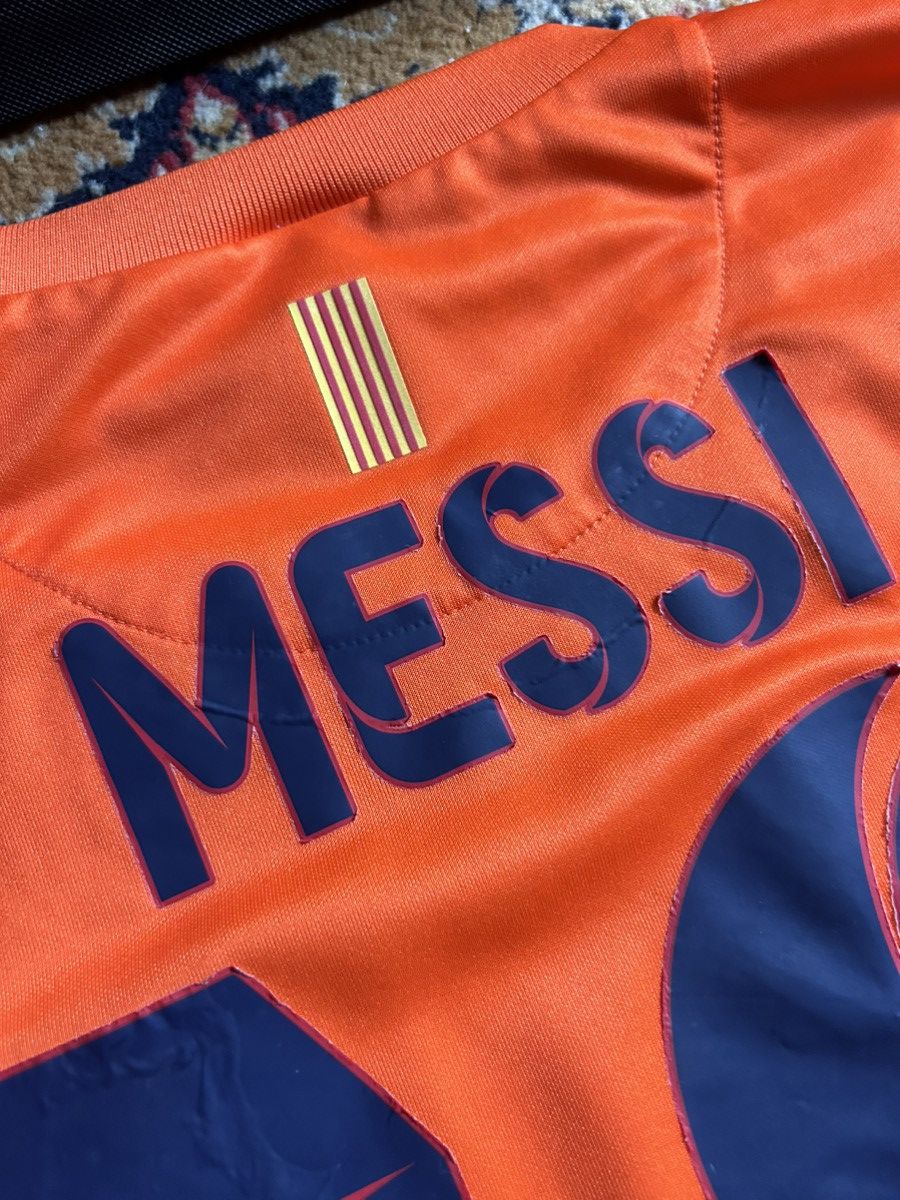 Nike Barcelona Messi #10 Nike 2012/13 away jersey Size US L / EU 52-54 / 3 - 14 Thumbnail