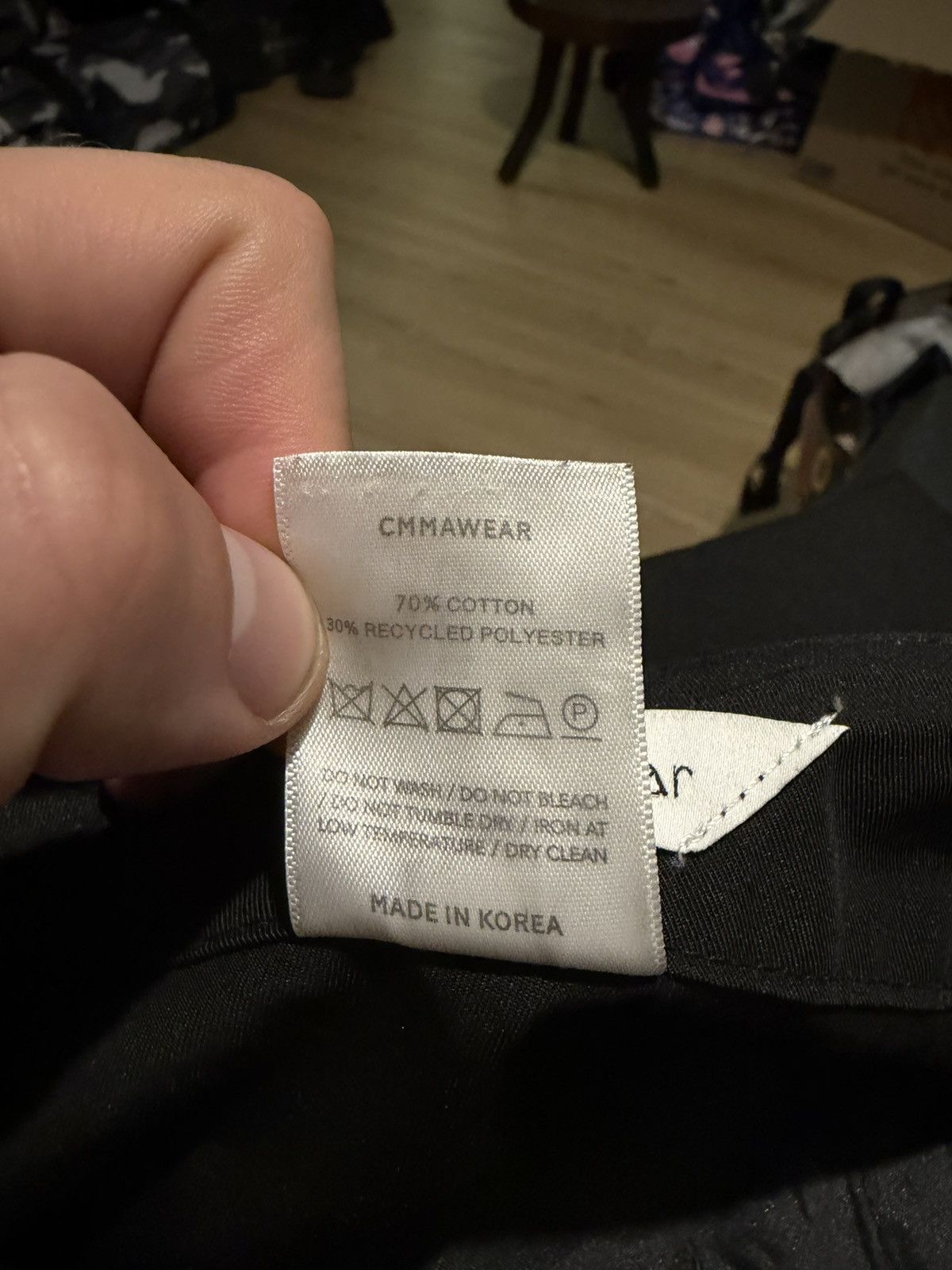 CMMAWEAR CMMAWEAR Black Articulated Cargos Size US 32 / EU 48 - 5 Thumbnail