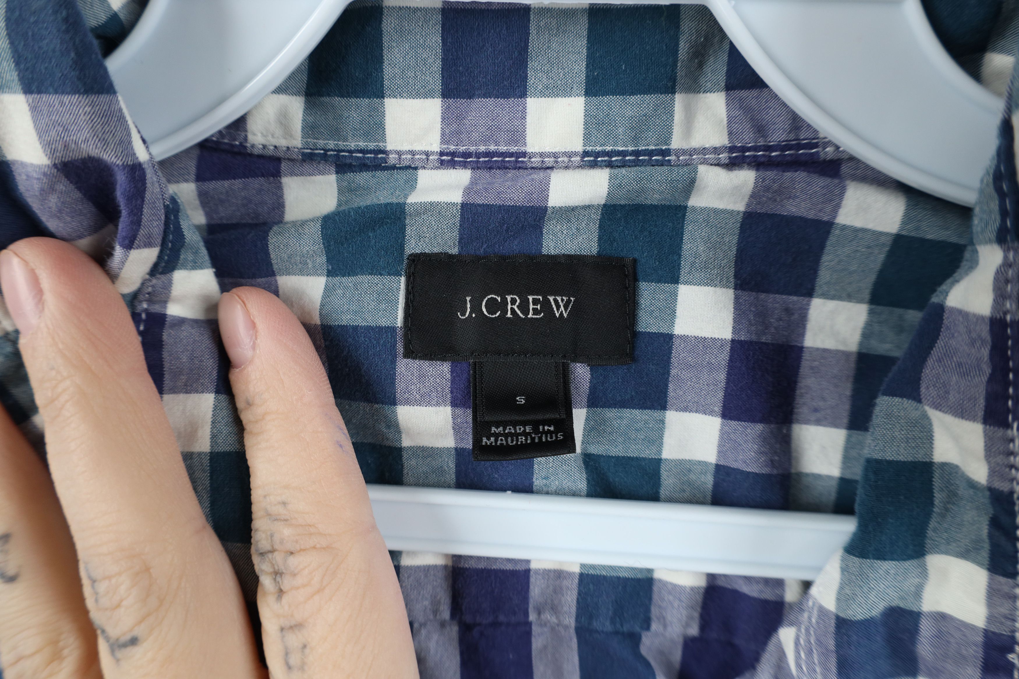 J.Crew J Crew Checkered Plaid Collared Button Down Shirt Cotton Size US S / EU 44-46 / 1 - 9 Thumbnail