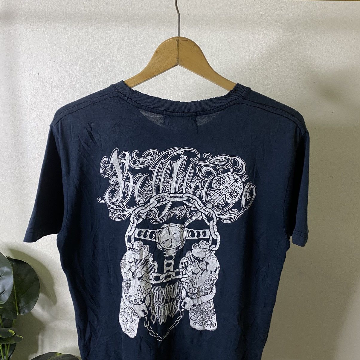 Vintage Vintage 2000s Bell Flower Kustom Supply Promo T Shirt Size US M / EU 48-50 / 2 - 2 Thumbnail