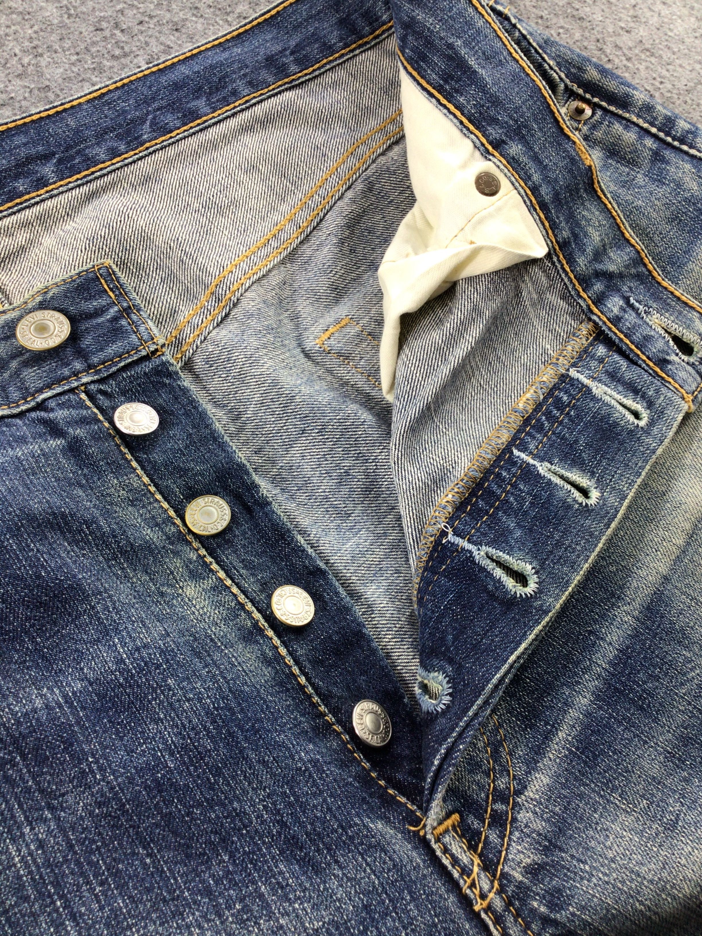 Levi's Vintage 90s Levis 501 Jeans-JM483 Size US 36 / EU 52 - 9 Thumbnail