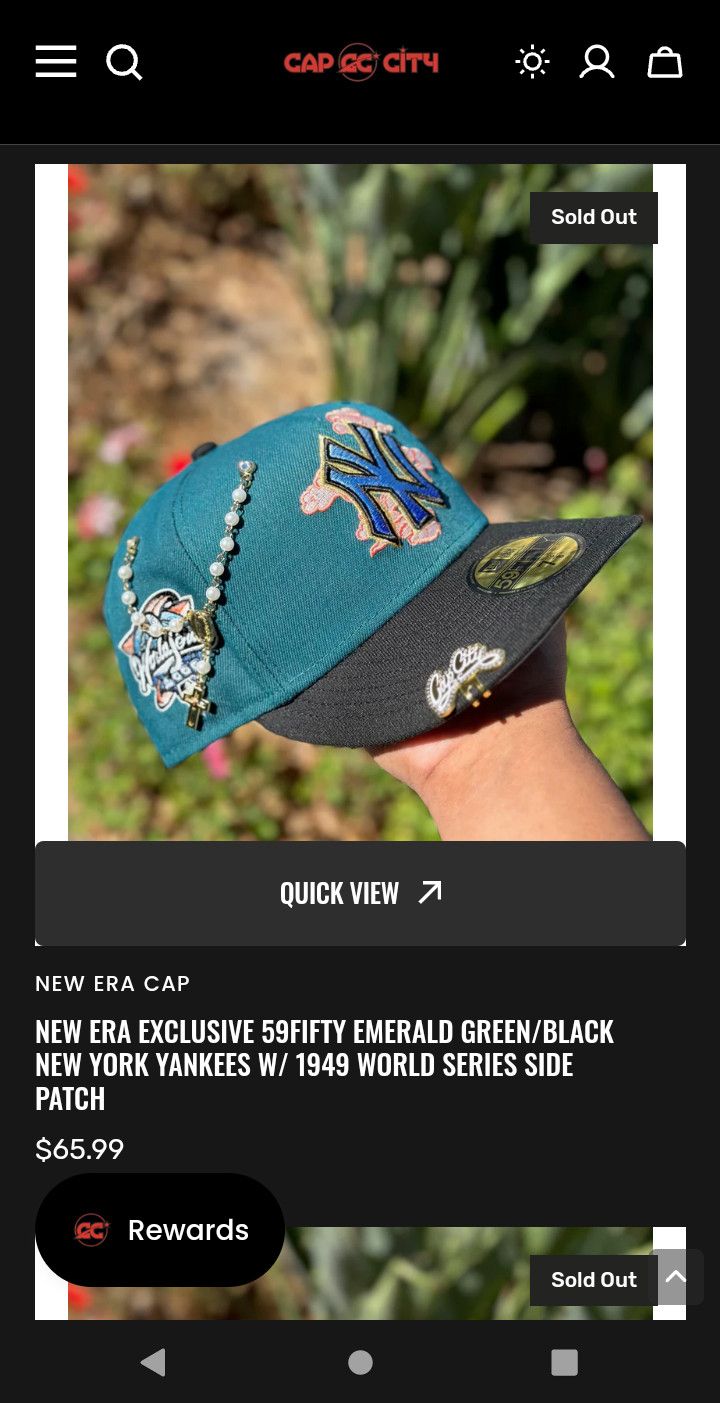 New Era Capcity sold out Yankees 7 1/4 fitted brand new Size ONE SIZE - 1 Preview