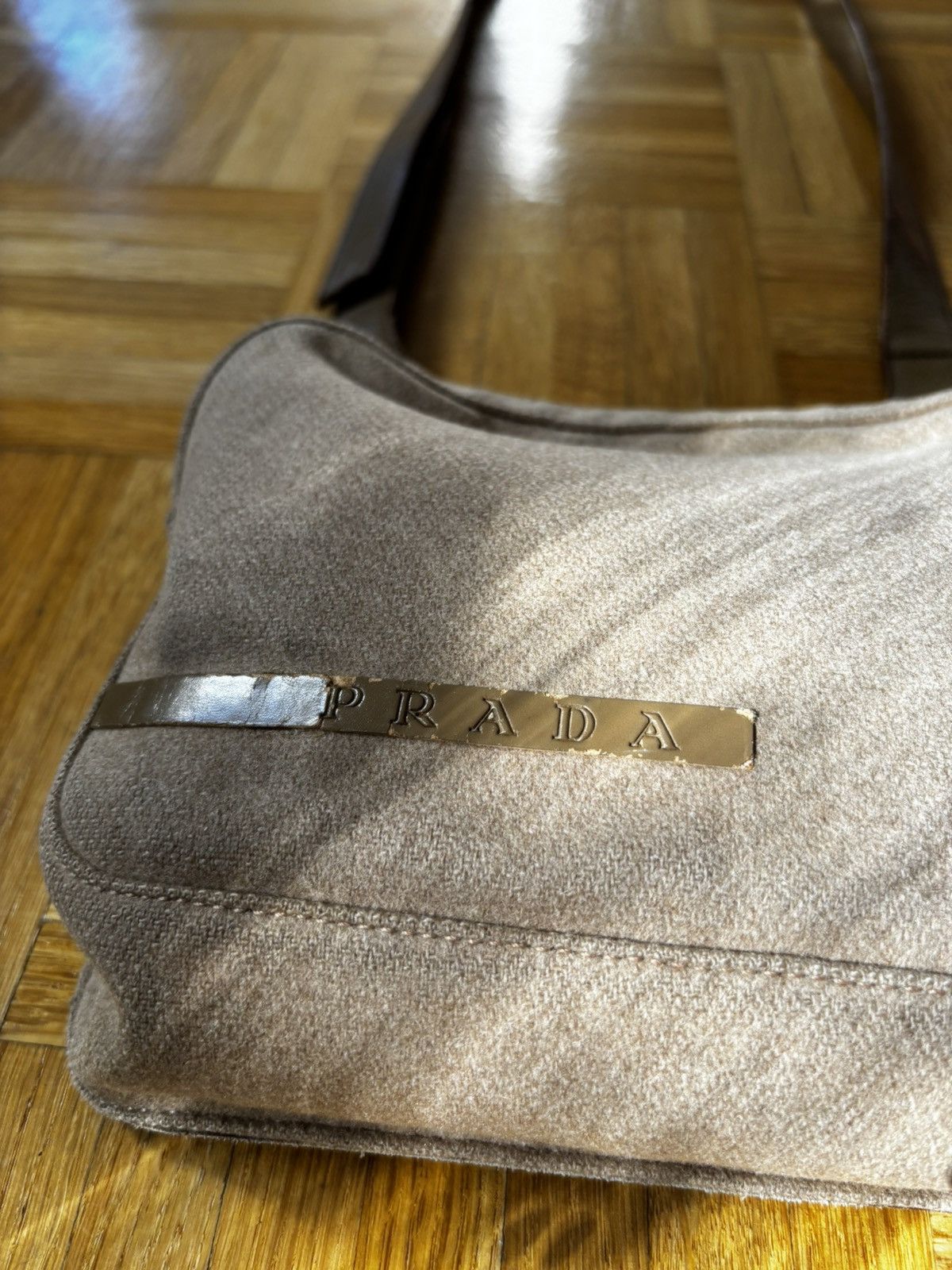 Prada Prada Archive Shoulder Bag – 1999, Mohair-Blend & Lambskin Size ONE SIZE - 2 Thumbnail