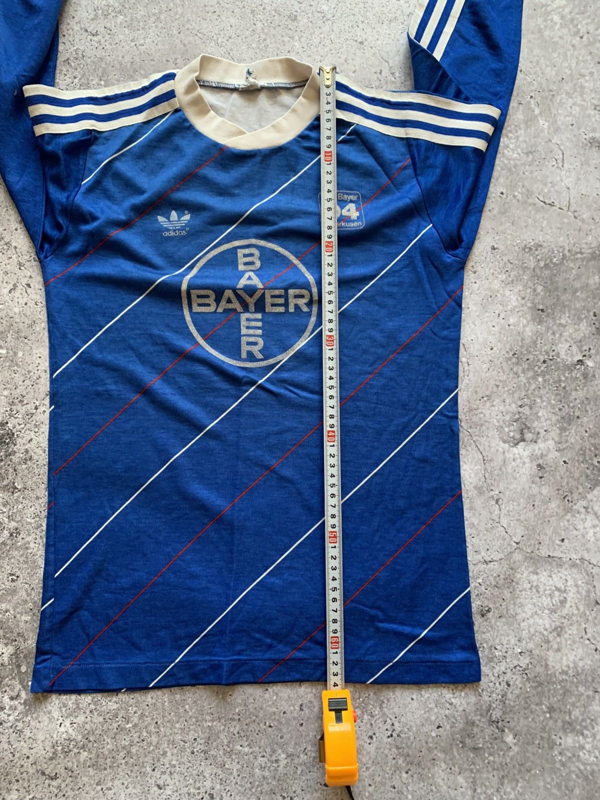 Adidas 🔥ADIDAS BAYER 04 LEVERKUSEN 1984/85 THIRD SOCCER JERSEY KIT Size US S / EU 44-46 / 1 - 19 Thumbnail