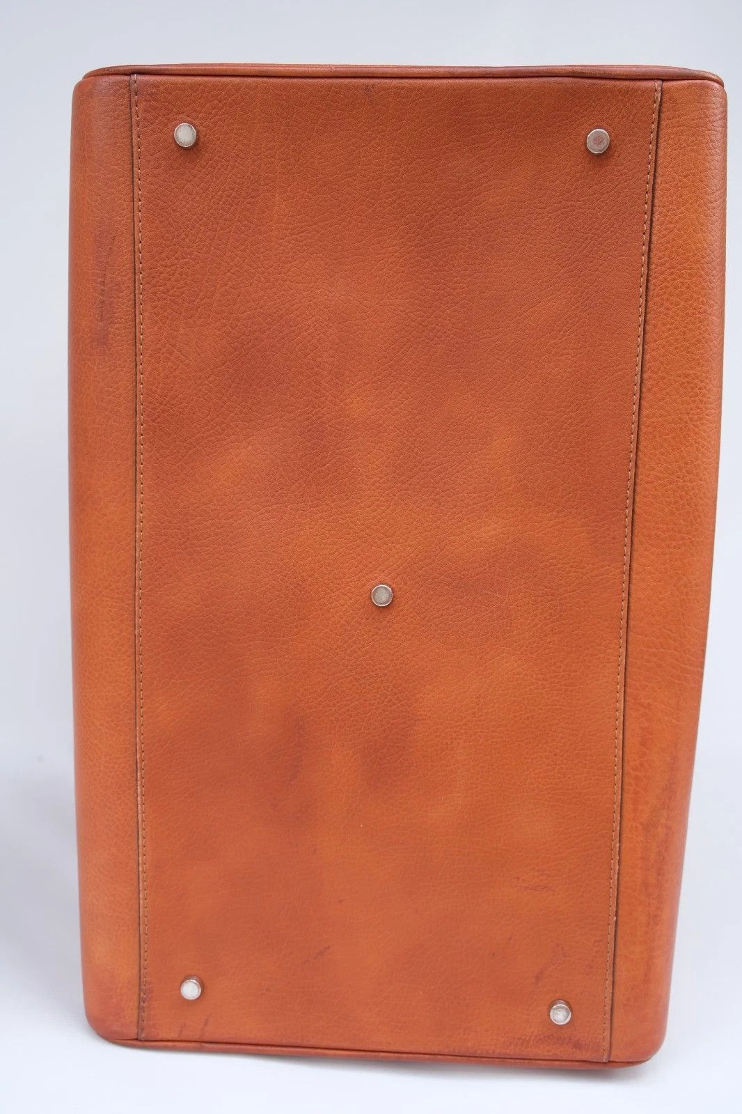 Brunello Cucinelli Brunello Cucinelli Brown Leather Weekender Bag Size ONE SIZE - 4 Thumbnail