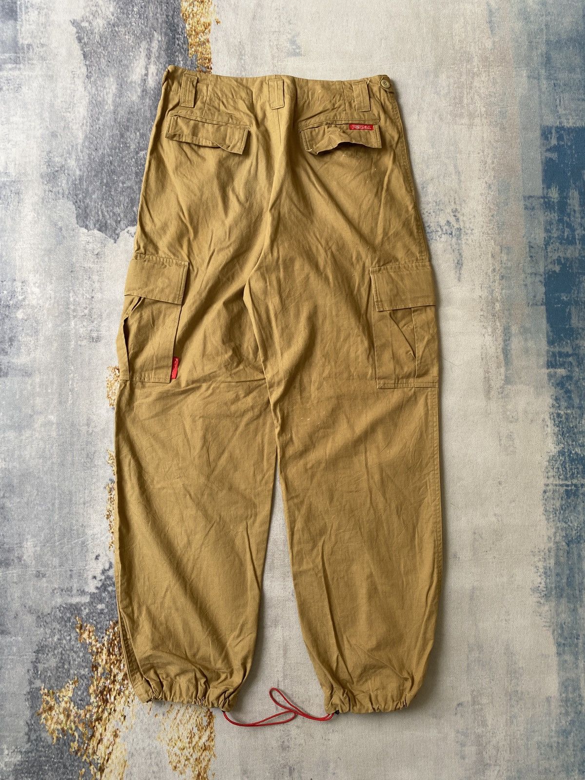 Powell Peralta × Santa Cruz Skateboards 2000s - Powell Peralta Parachute Baggy Cargo Pant Size US 32 / EU 48 - 5 Thumbnail