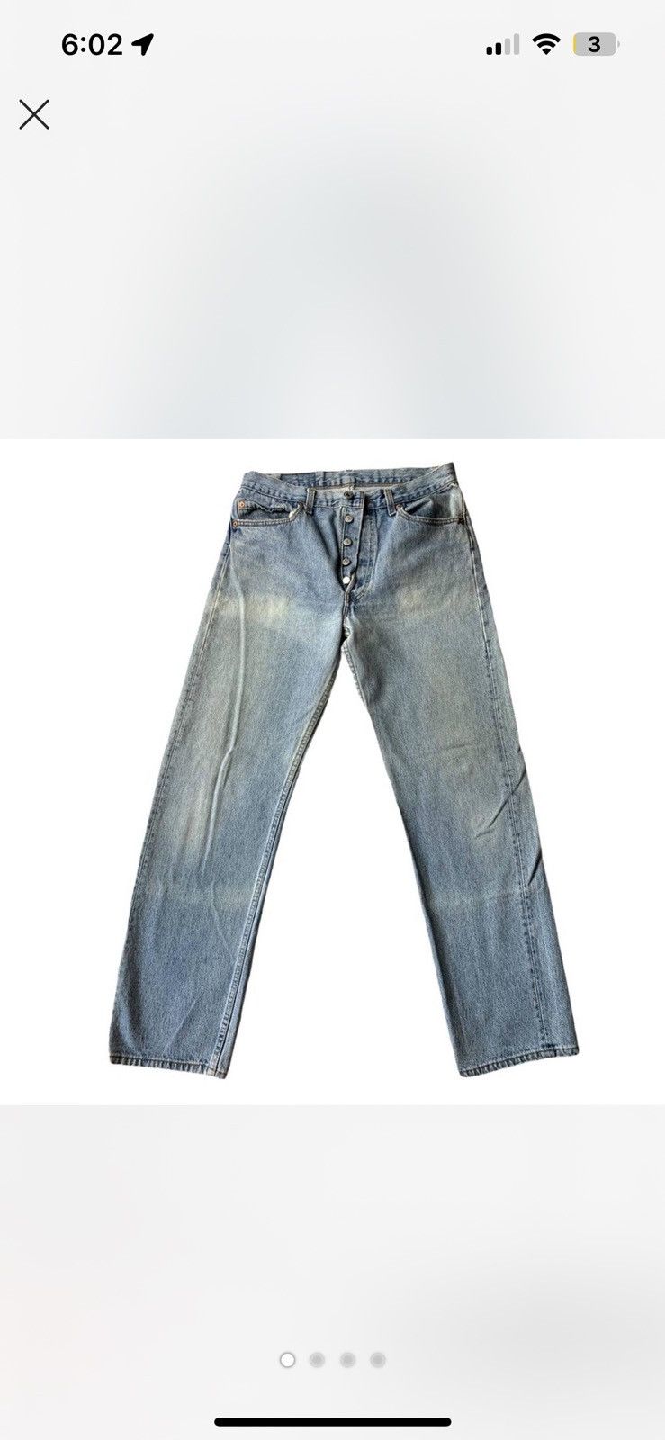Vintage Vintage Levi 501 Size US 32 / EU 48 - 2 Thumbnail