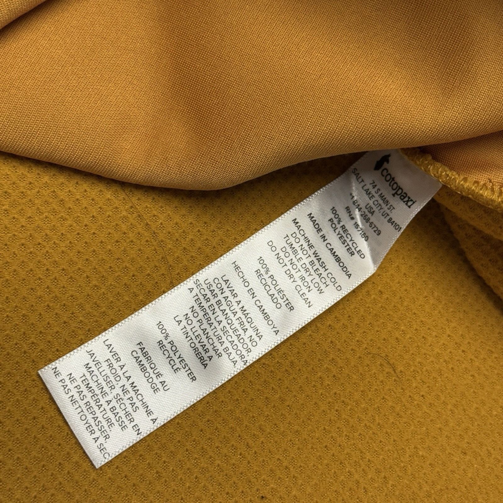 Cotopaxi Cotopaxi Abrazo Half Zip Fleece Jacket Womens S Yellow Size S / US 4 / IT 40 - 5 Thumbnail