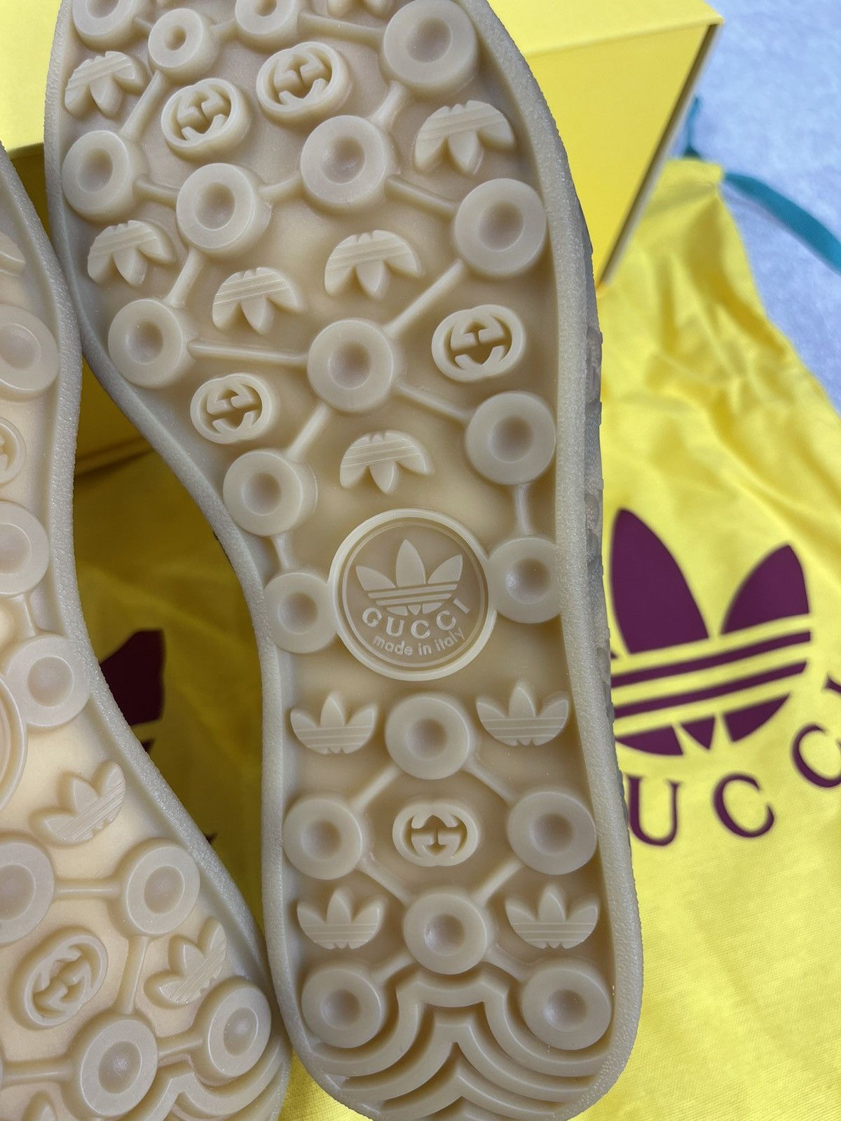 Adidas × Gucci Adidas x Gucci Gazelle OG Monogram Sneakers Size 36 2/3 Size US 5.5 / IT 35.5 - 10 Thumbnail