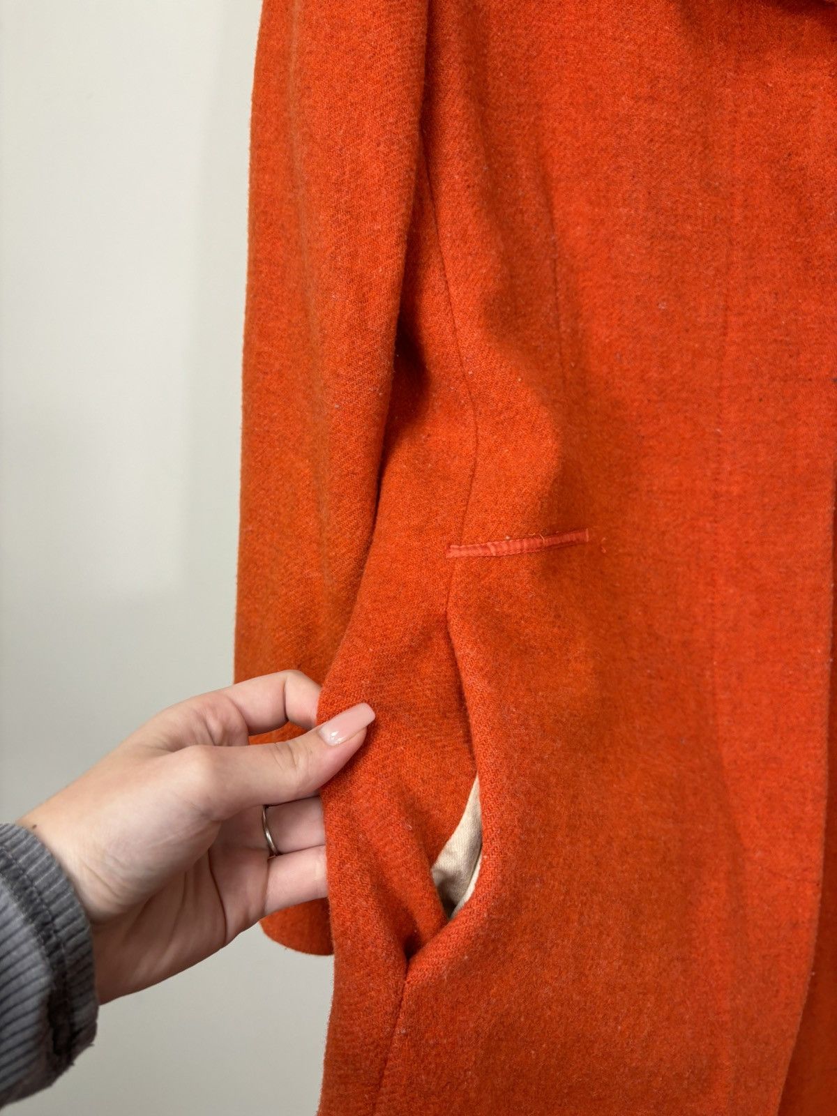 Max Mara Max Mara Weekend Women’s Orange Classic Luxury Long Coat Size M / US 6-8 / IT 42-44 - 8 Thumbnail