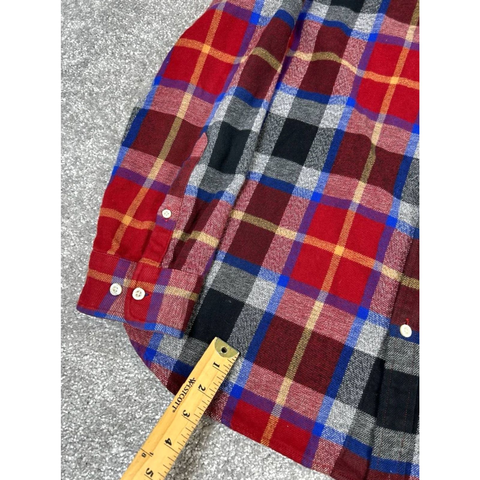 The North Face The North Face Button-Up Flannel Shirt Mens L Blue Cotton Plaid Regular Pocketed Mens Size US L / EU 52-54 / 3 - 5 Thumbnail