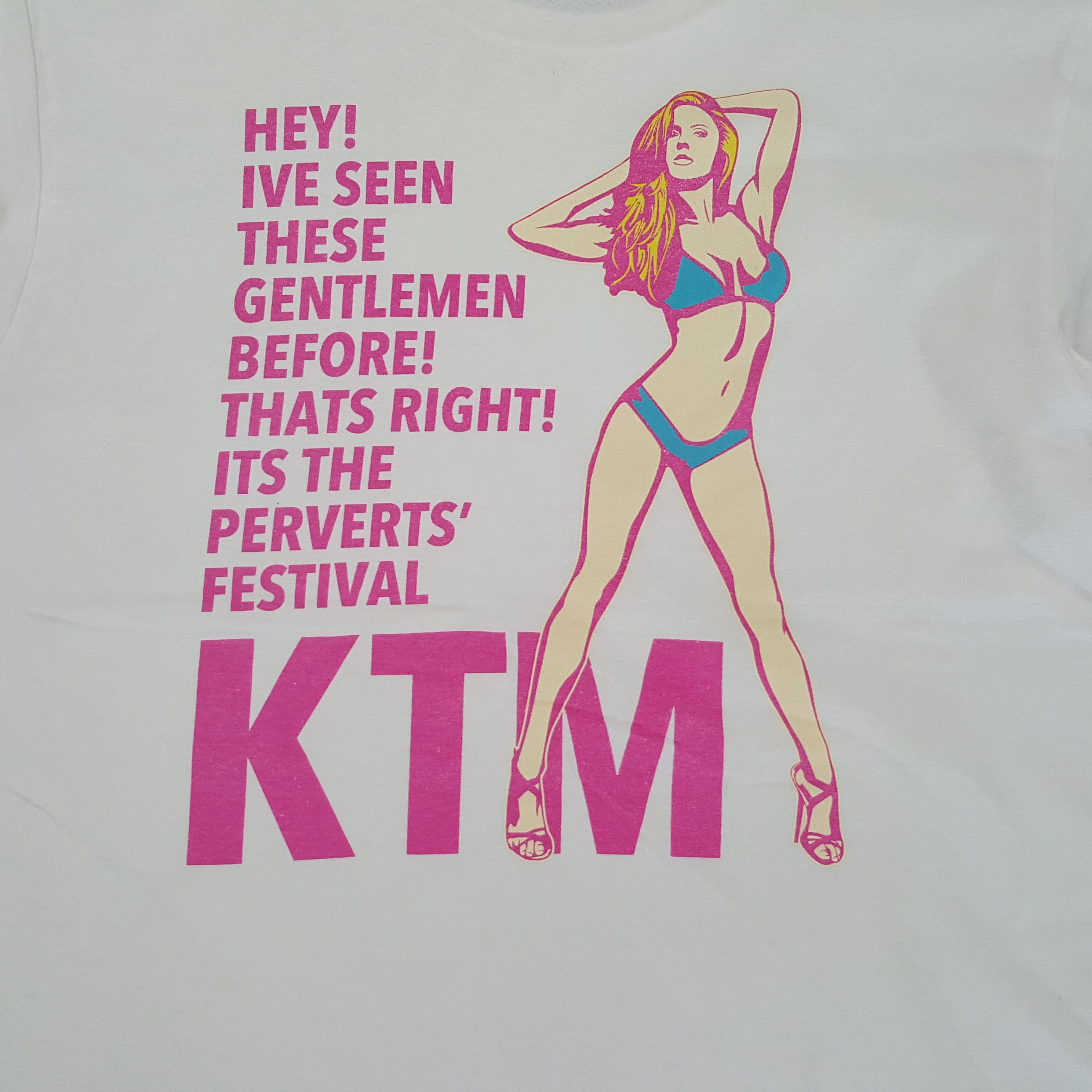 Vintage Vintage KTM Streetwear T-shirt Size US M / EU 48-50 / 2 - 2 Thumbnail