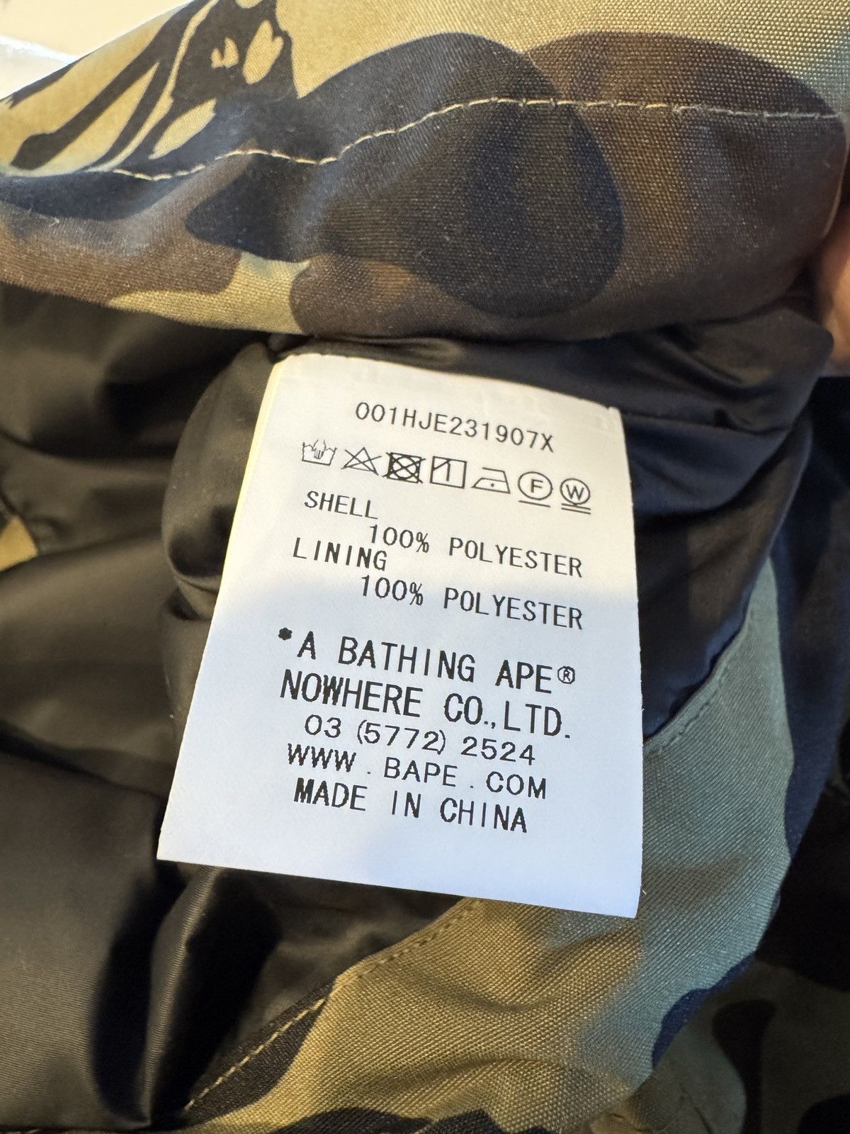 Bape × Mastermind Japan BAPE x Mastermind Japan Snowboard Jacket – (Deadstock Size US XL / EU 56 / 4 - 12 Thumbnail